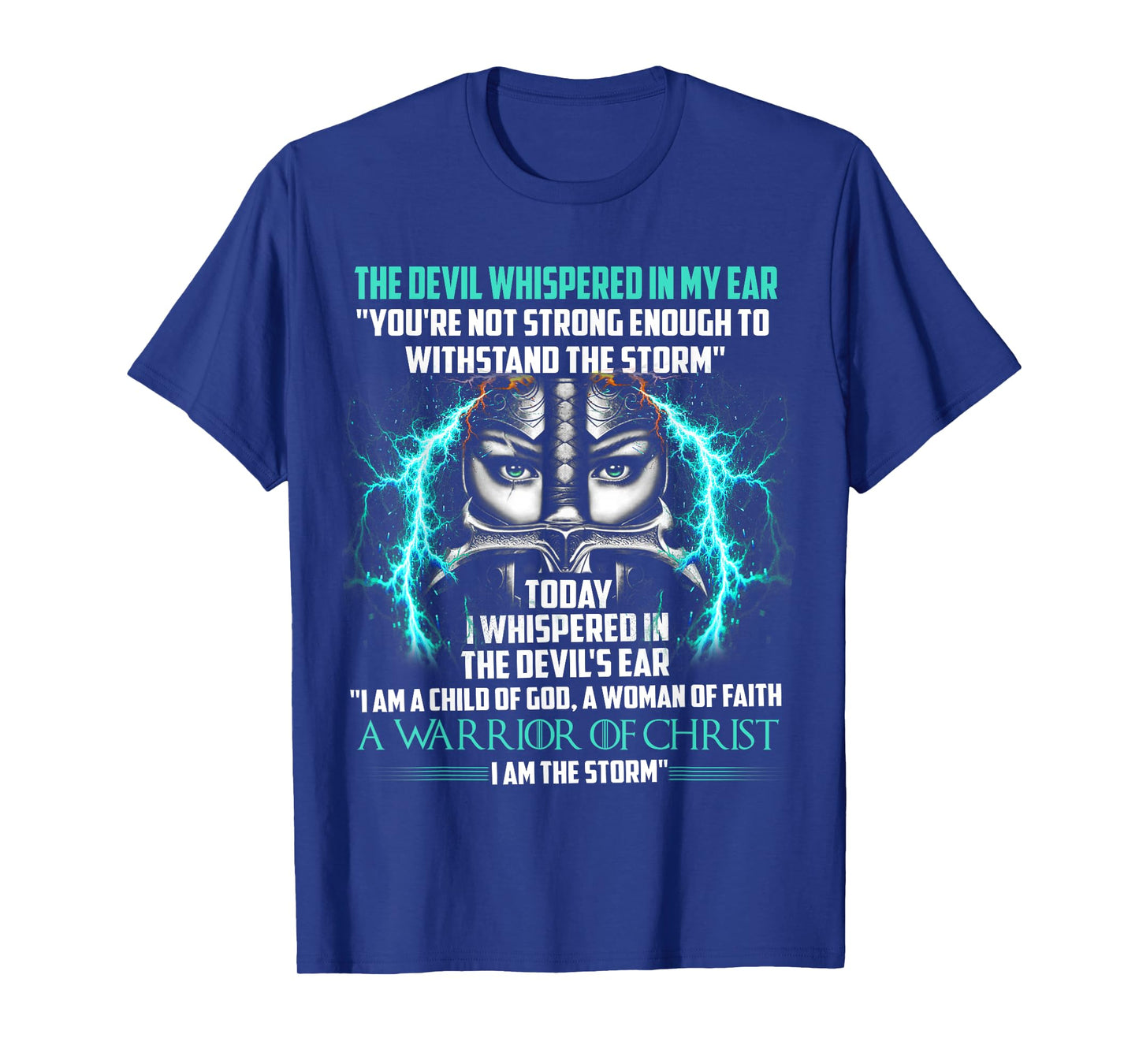 Women Knight Templar I Am A Child Of God A Warrior Of Christ T-Shirt