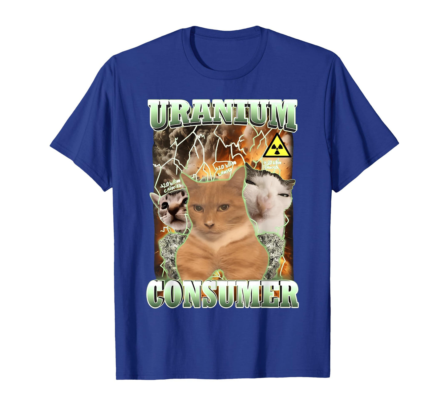 Uranium Consumer Cat & FUNNY Cute Cats T-Shirt for Men Women Girls Kids