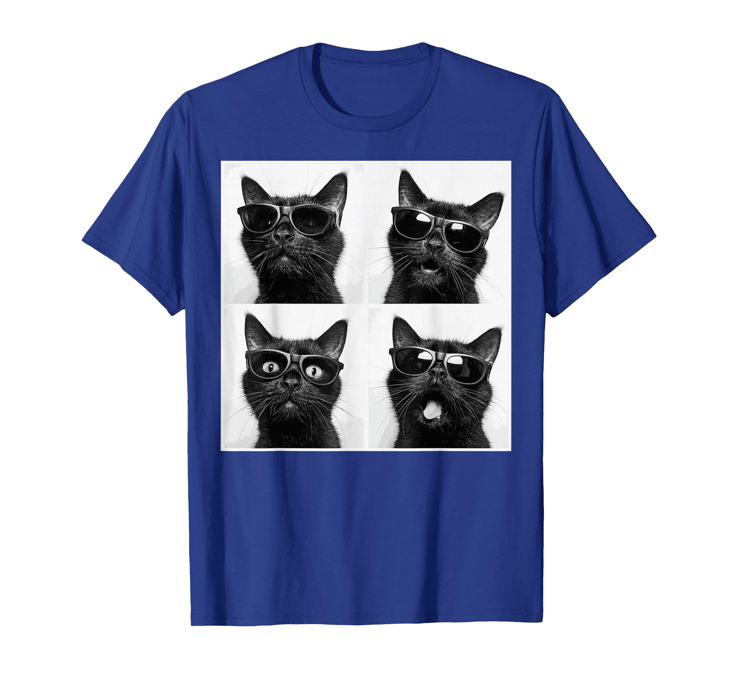 Funny Graphic Cat Photobooth Selfie Funny T-Shirt