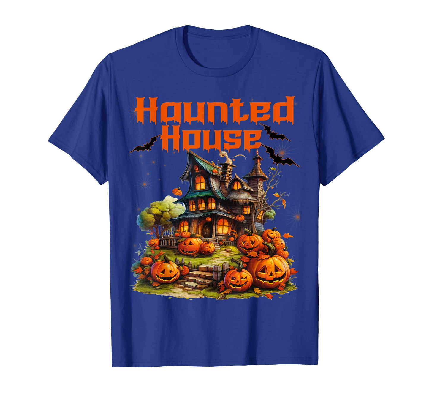 Halloween Haunted House .Halloween Witch House T-Shirt