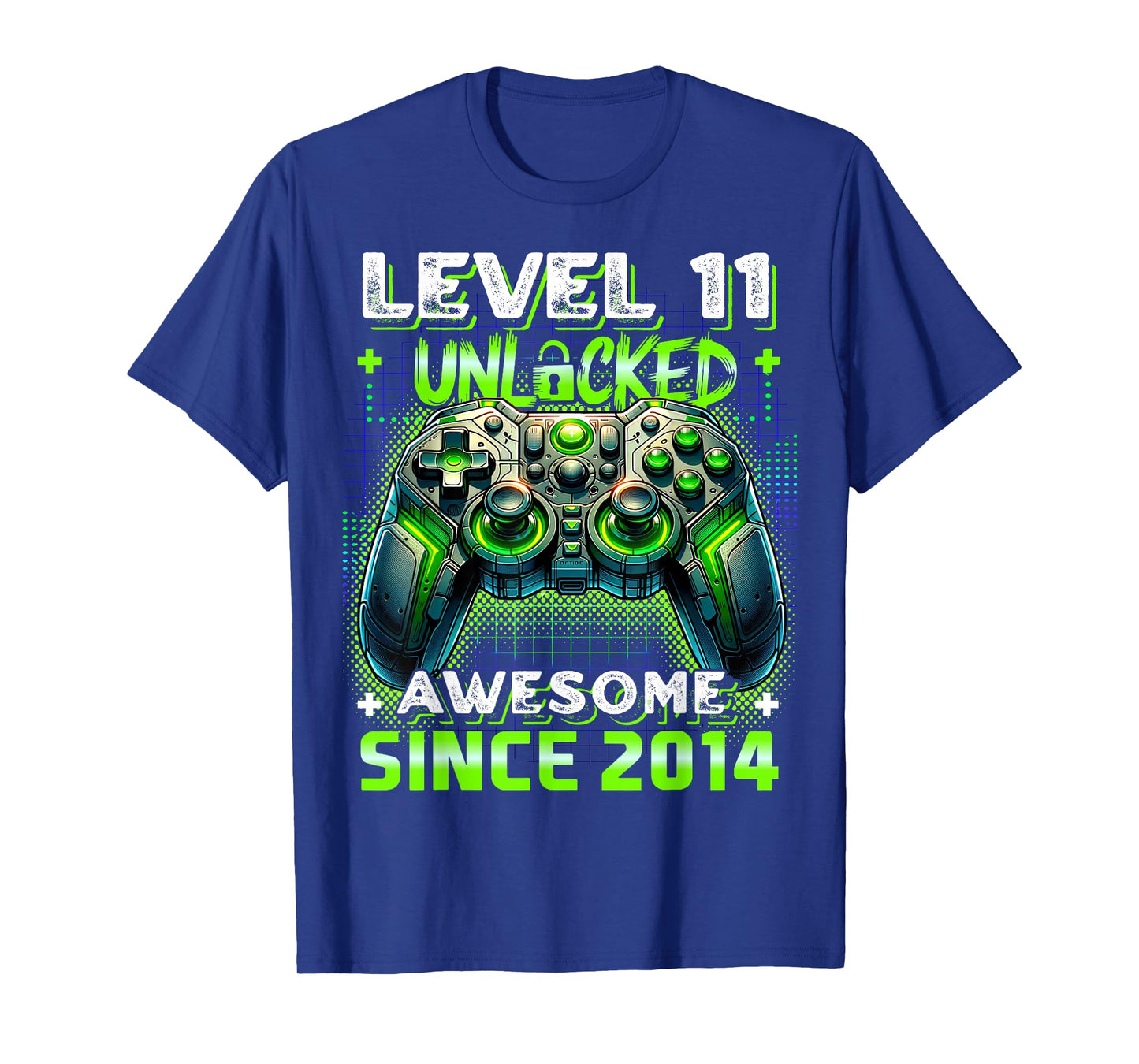 11th Birthday Boy Level 11 Gamer 11 Year Video Game Party T-Shirt