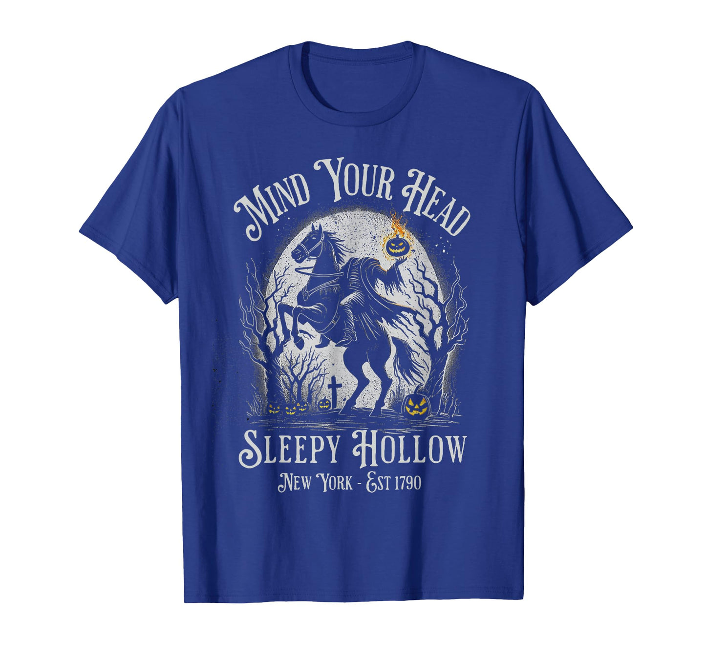 Vintage Mind Your Head Sleepy Hollow Headless Horseman T-Shirt