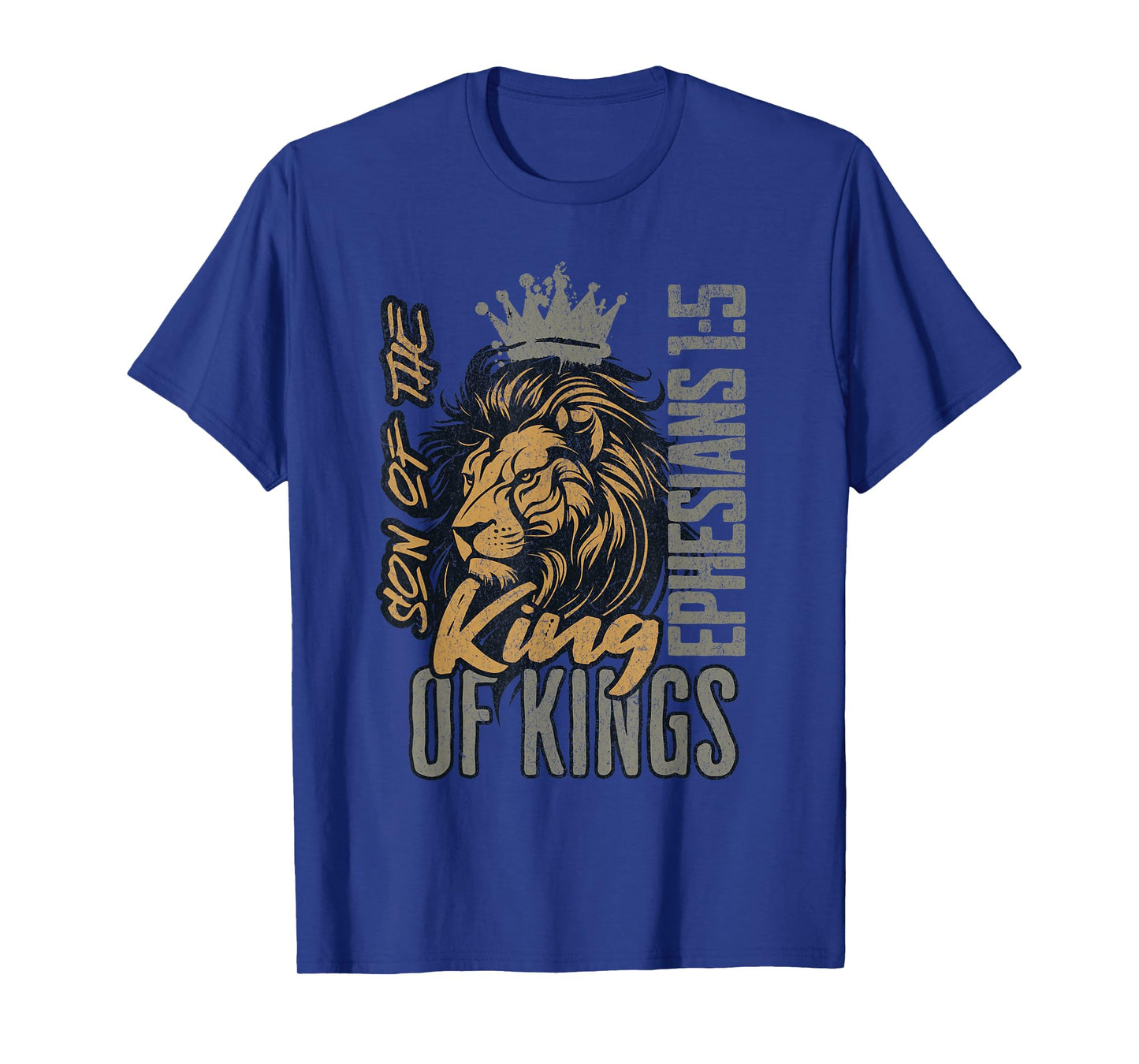 Christian Son of King Kings Lion of Judah Scripture Bible T-Shirt
