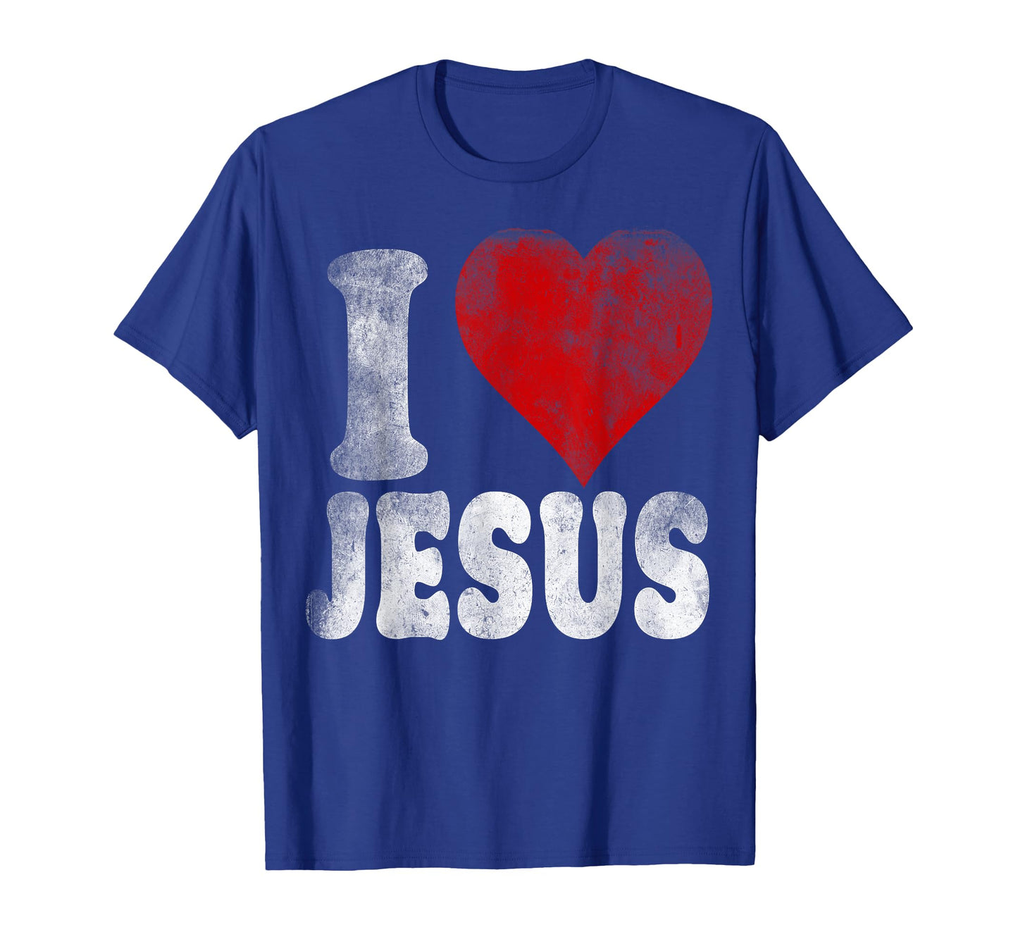 I LOVE JESUS vintage style retro T-Shirt