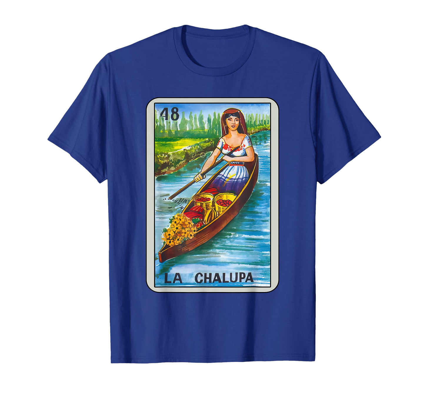 La Chalupa Card Mexican Lottery Card T-Shirt