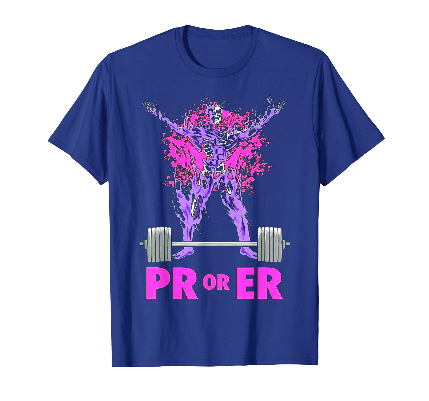 PR Or Er Weightlifting Bodybuilding Fitness Gym workout T-Shirt
