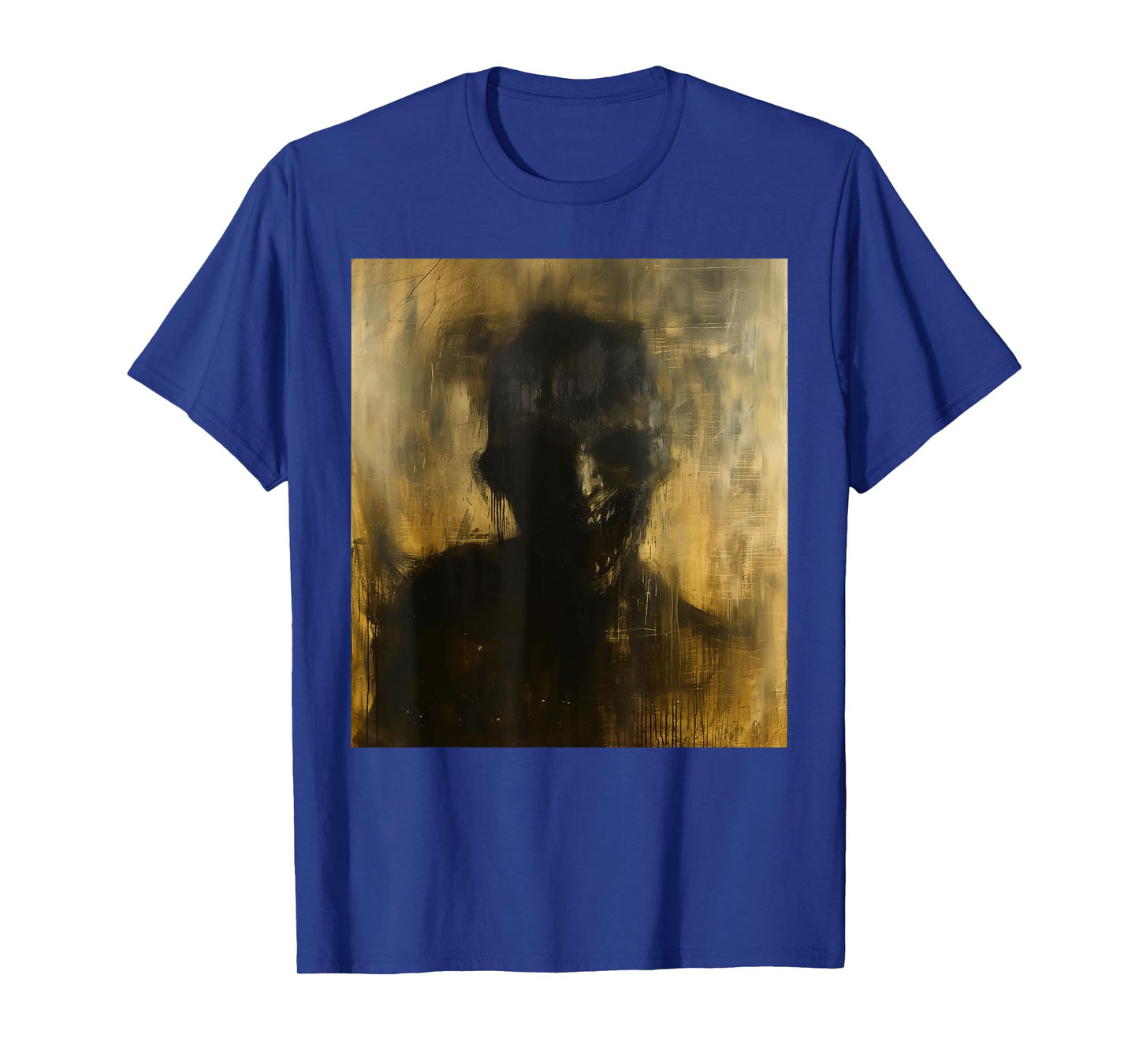 Horror Demon Skeleton Creature Creepy Hell Goth Occult Art T-Shirt