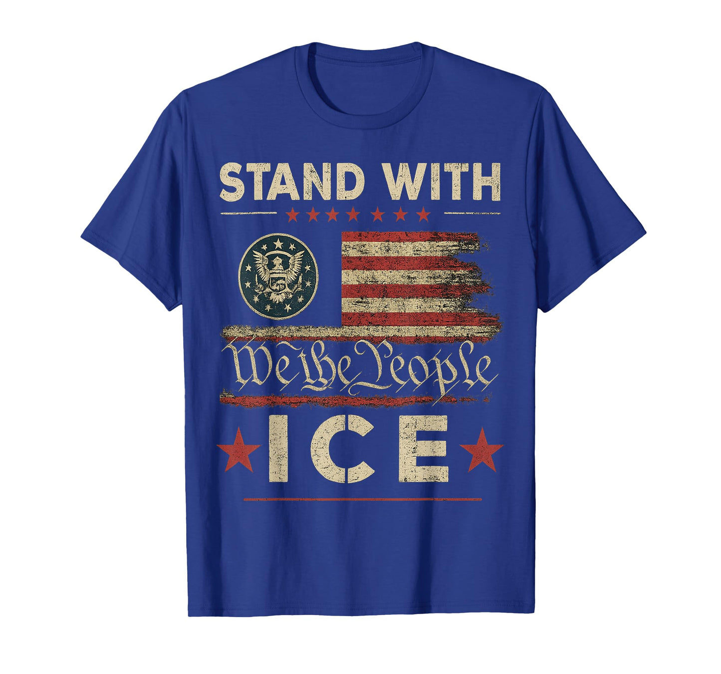 I Support ICE Vintage ICE Enjoy Deportation T-Shirt
