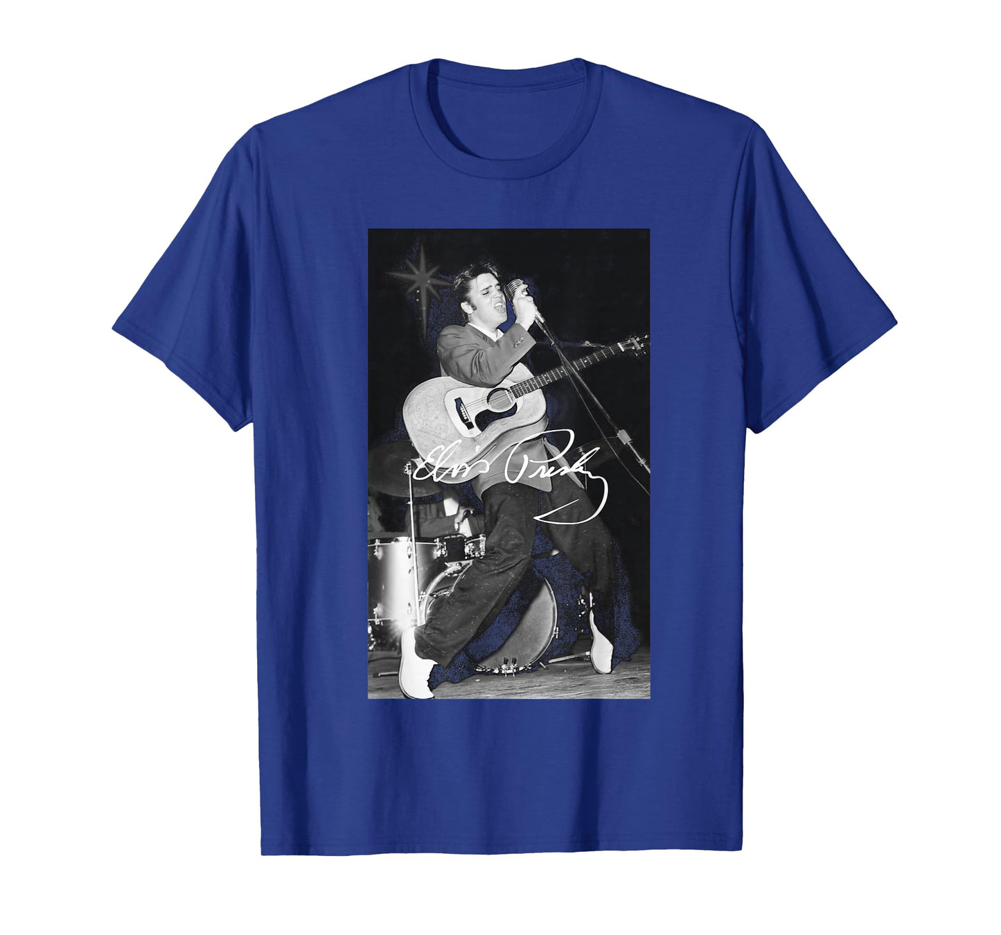 Elvis Presley B&W Guitar T-Shirt