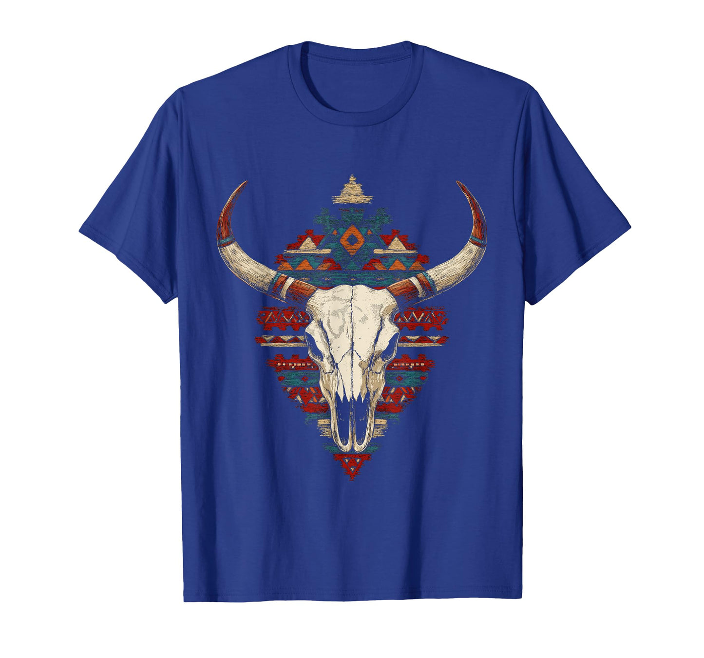 Boho Style Western Native American Indigenous Aztec T-Shirt
