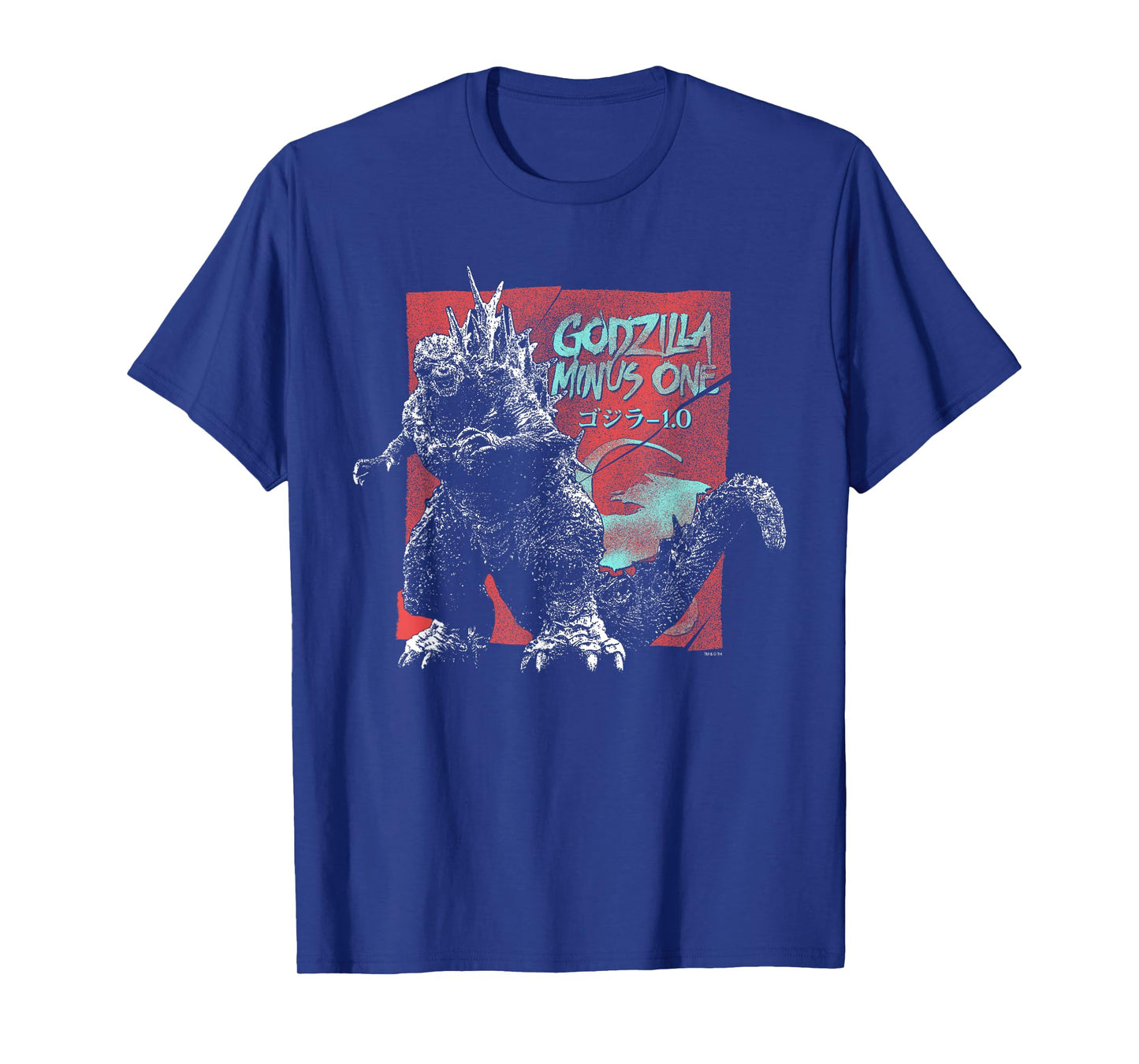 Godzilla Minus One Vintage Torn Movie Ad Godzilla Movie T-Shirt