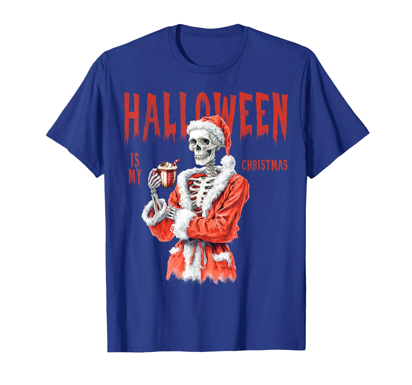 Halloween Christmas Horror Holiday Funny Character Scary T-Shirt