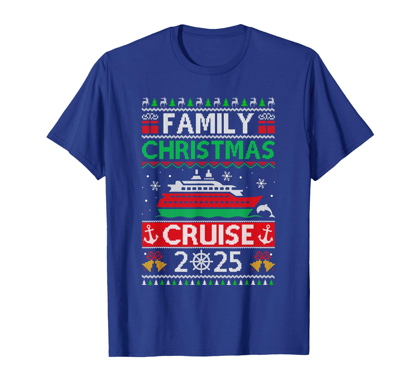 Family Christmas Cruise 2025 Family Cruise Squad Matching T-Shirt
