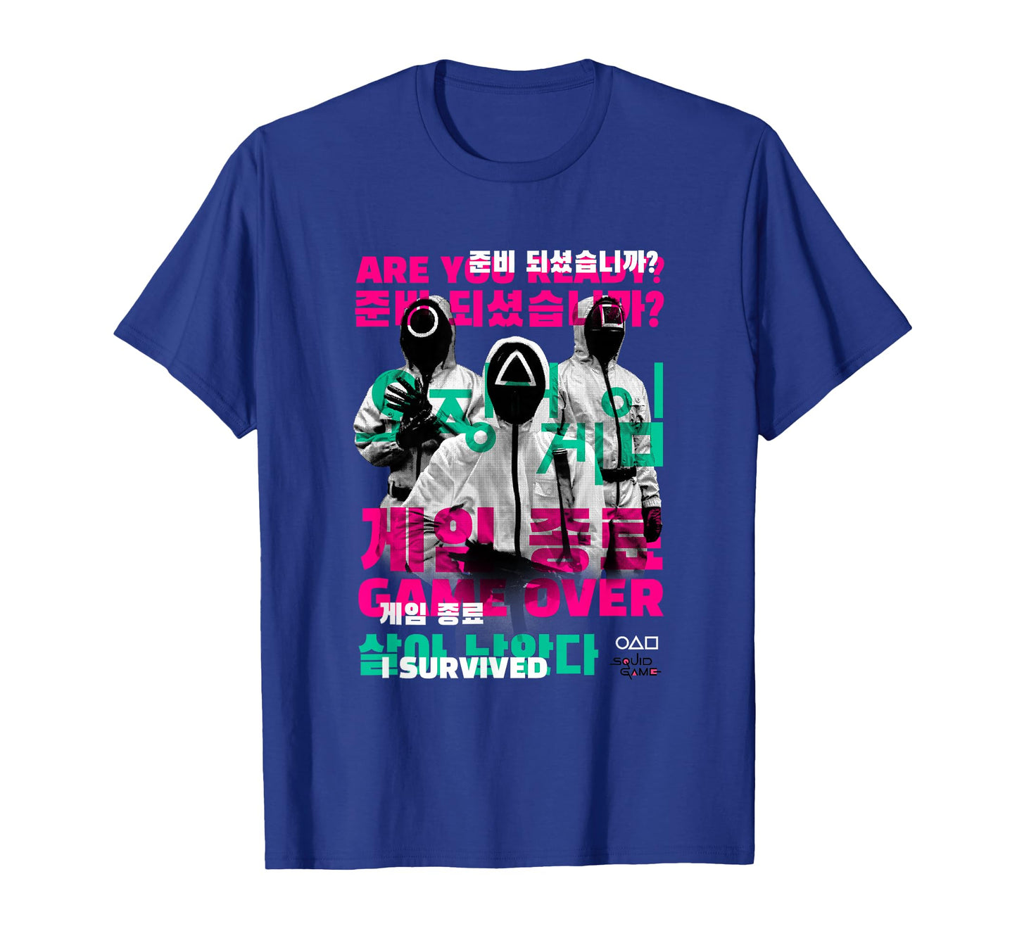 Squid Game 2 Quotes Guards Getting Ready Retro T-Shirt