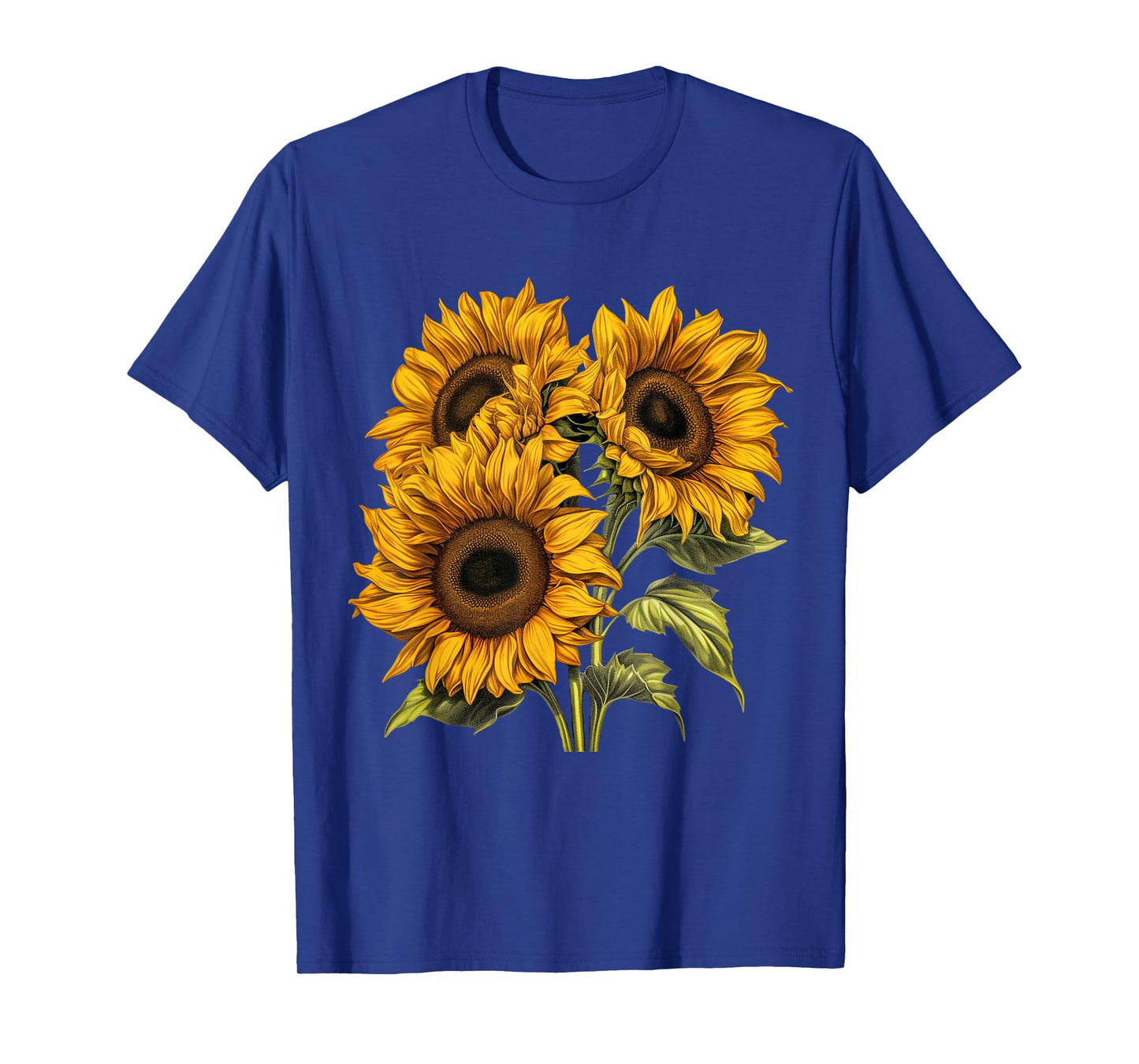 Yellow Sunflower Cute summer Sun flowers Floral Positivity T-Shirt
