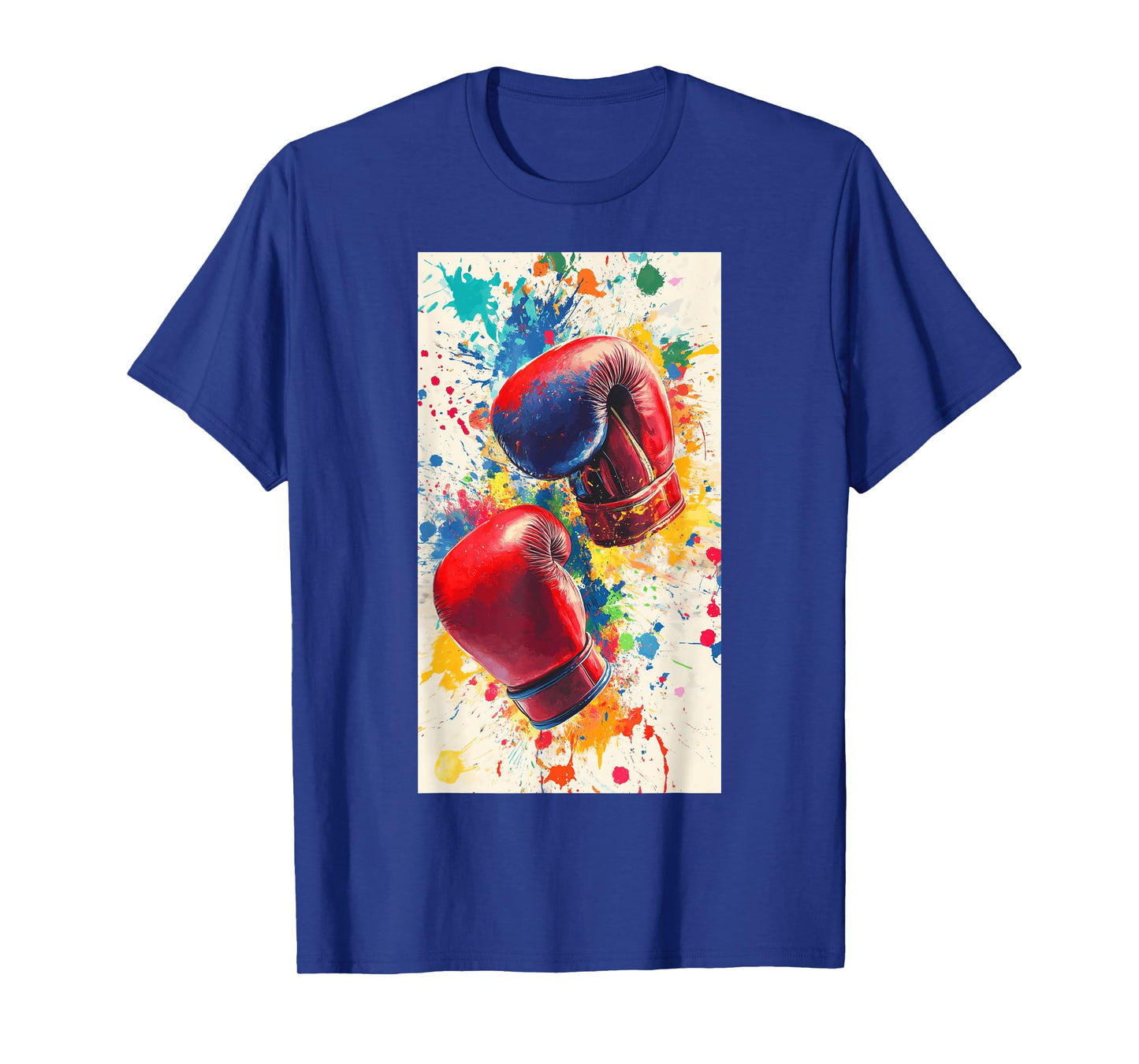 Boxing Gloves Sport Boxer Prompt Fitness Gym T-Shirt