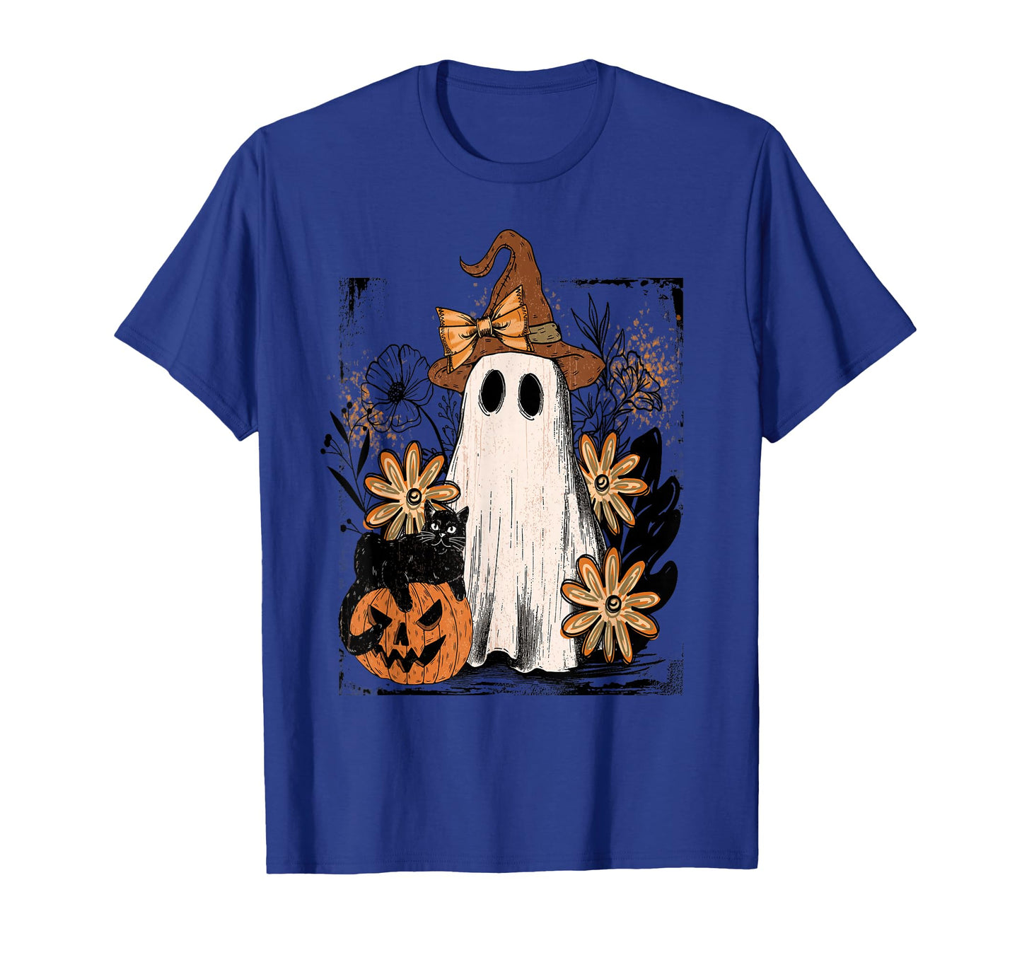 Ghostly Halloween Spirit Witchy Charm T-Shirt