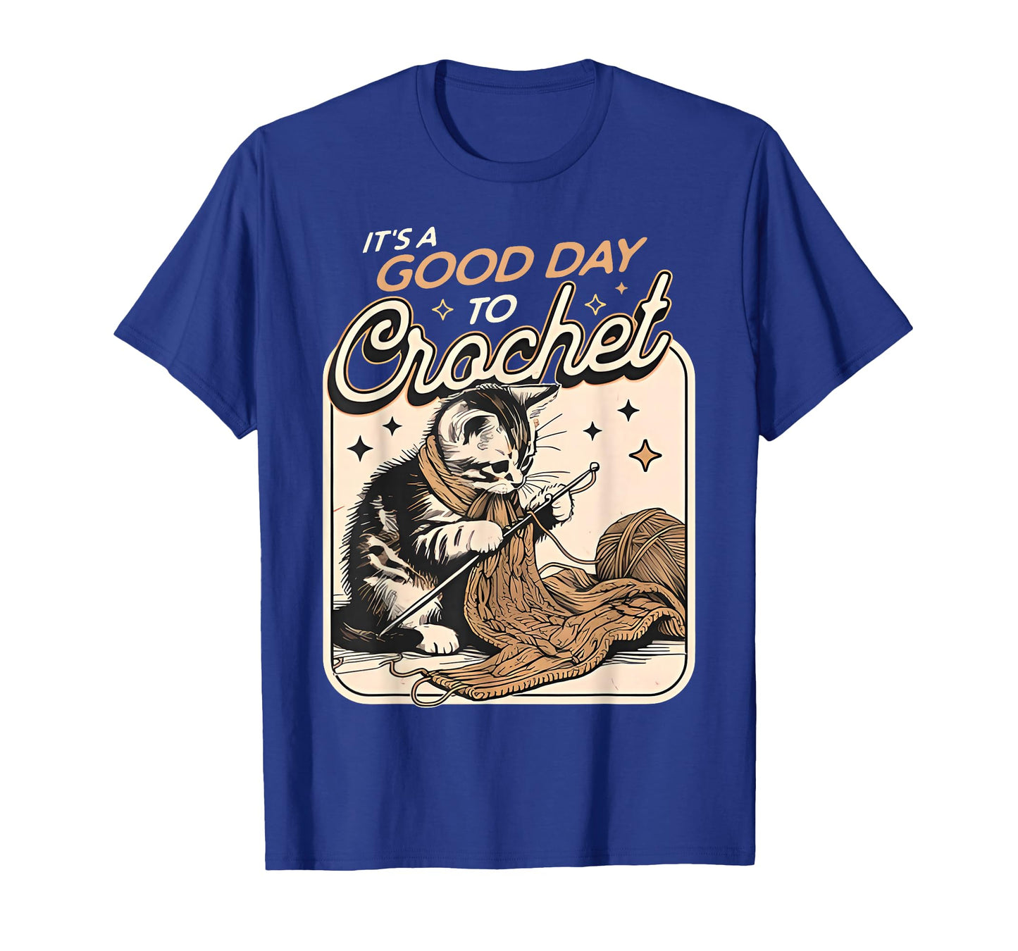 Itโs a Good Day to Cute Cat Crochet Lover T-Shirt