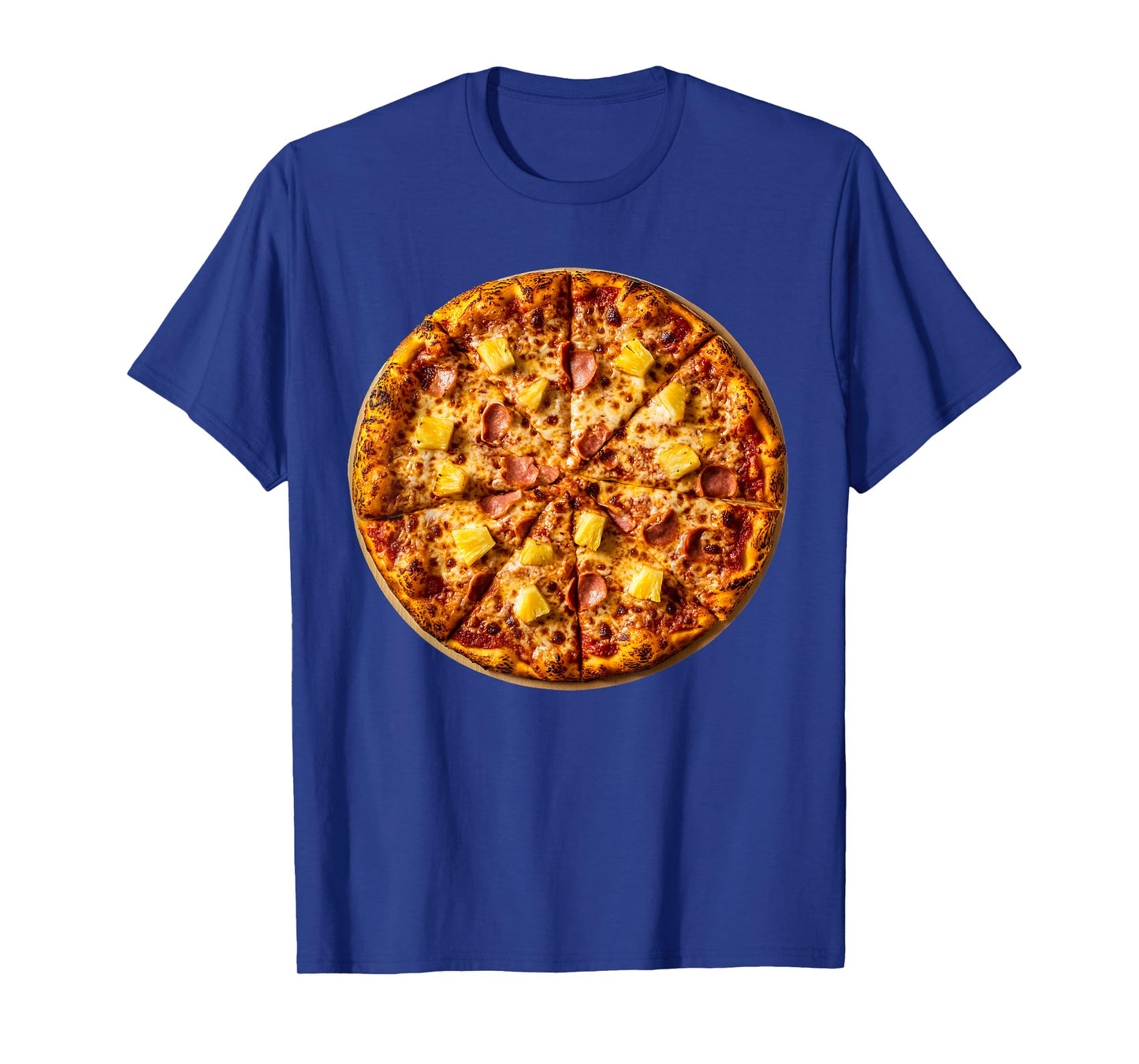 Huge Hawaiian Pizza Graphic for Birthdays, Costumes and Fun T-Shirt