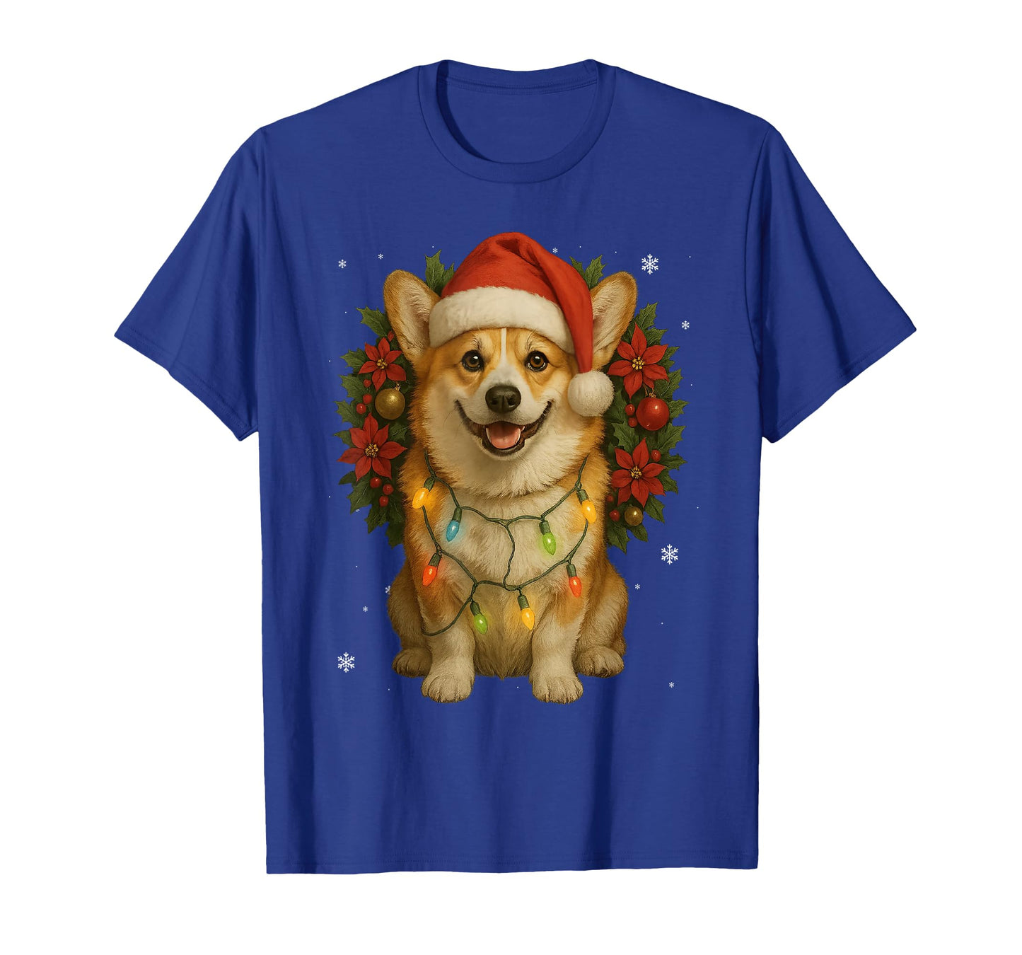 Cute Corgi Mistletoe Christmas Animal Xmas Dog Holidays T-Shirt
