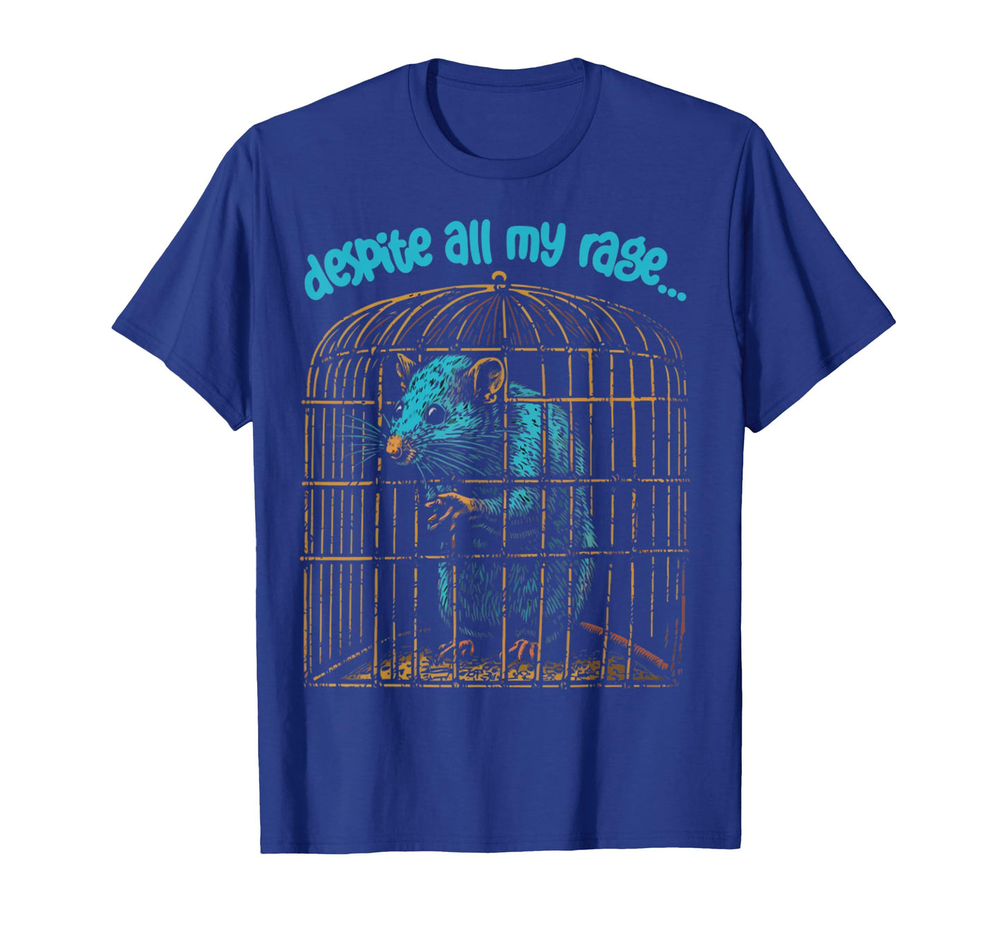 Vintage Despite All My Rage, I'm Still Just A Rat In A Cage T-Shirt