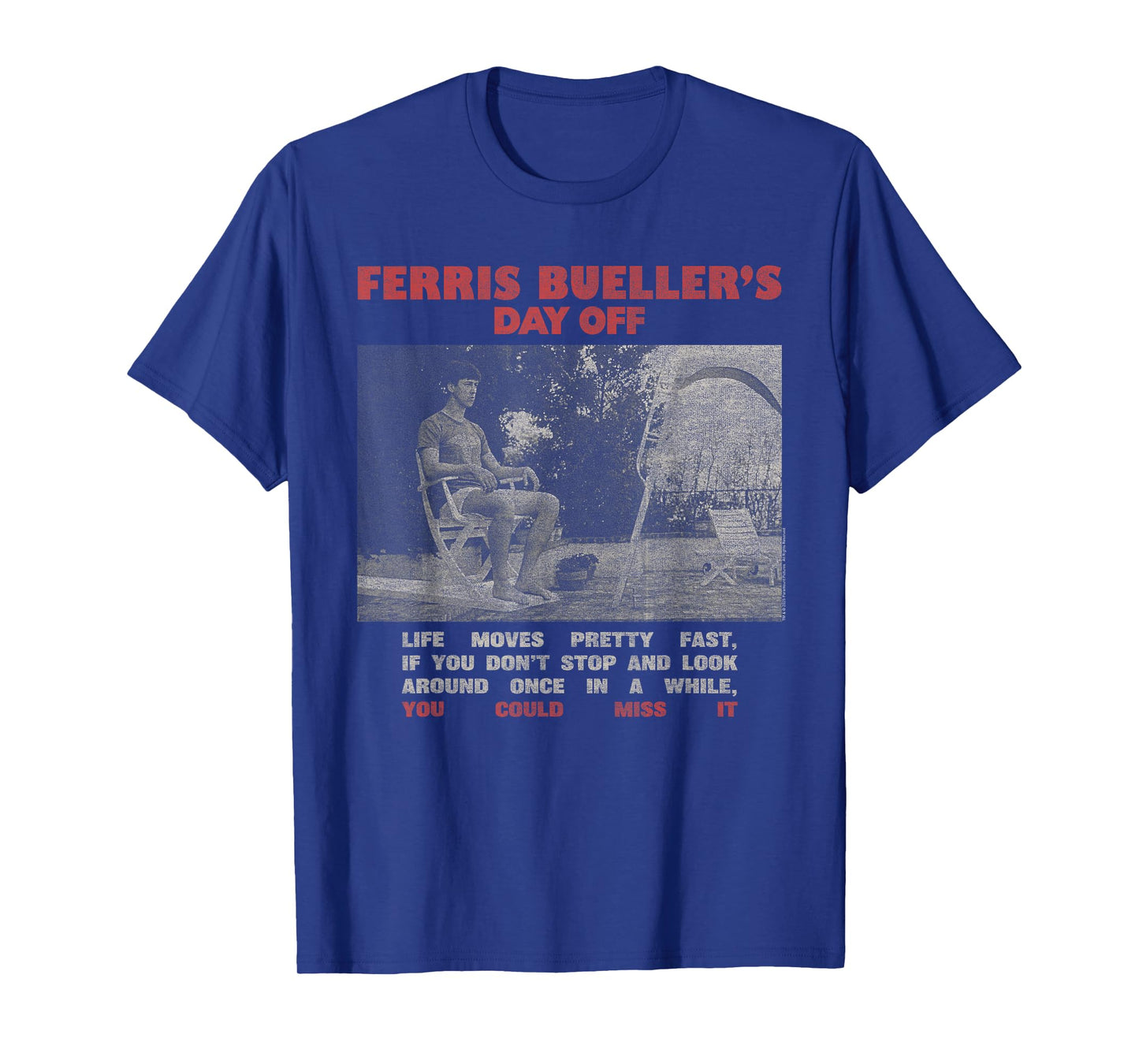 Ferris Bueller's Day Off Cameron You Could Miss It Movie T-Shirt