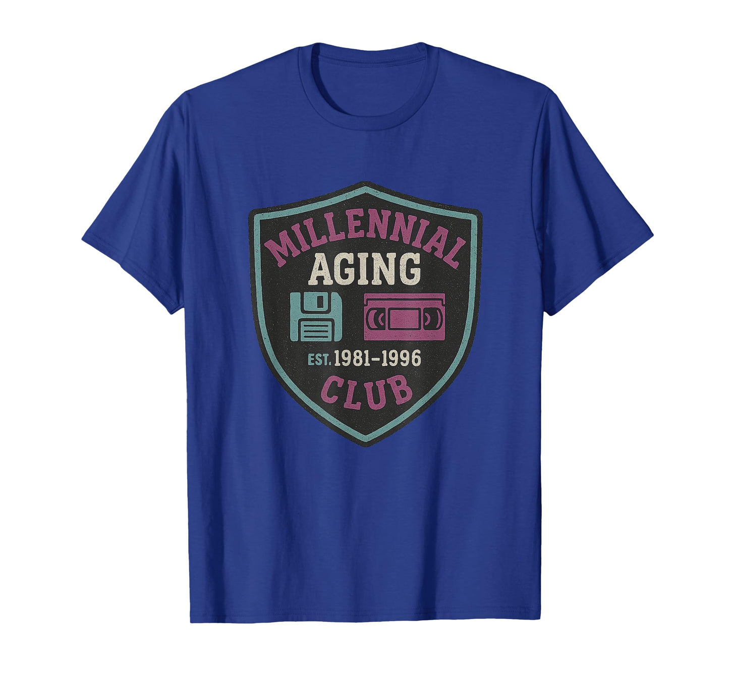 Retro Nostalgia Design for Millennials, Funny Aging Humor T-Shirt