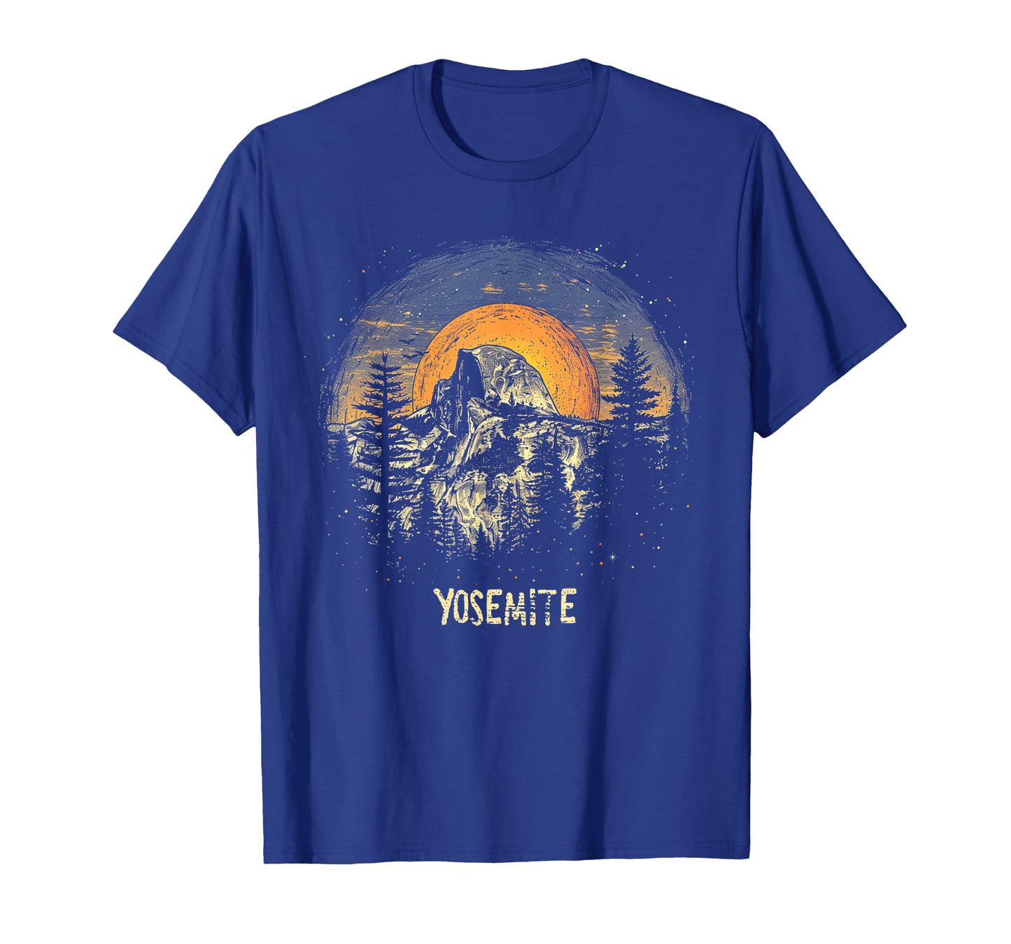Yosemite - US National Park Vintage Men Women Kids Retro T-Shirt