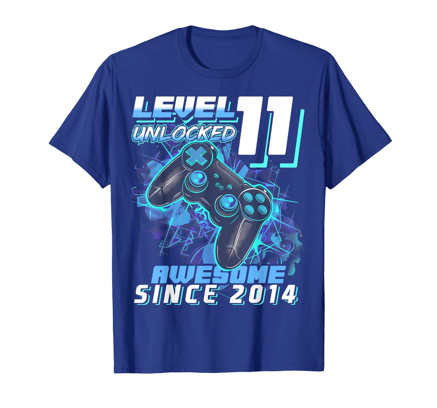 11th Birthday Boy Level 11 Gamer 11 Year Video Game Party T-Shirt