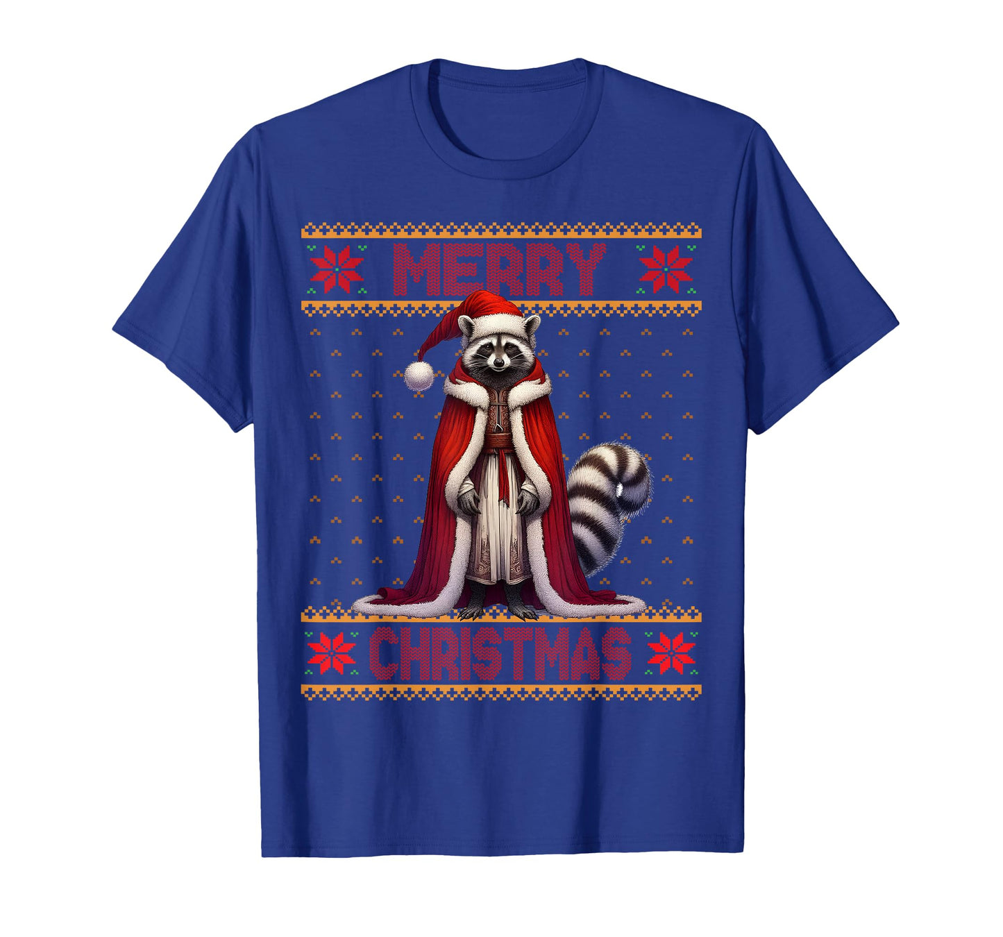 Merry Christmas Raccoon Whisperer X-Mas Ugly Raccoon Lover T-Shirt