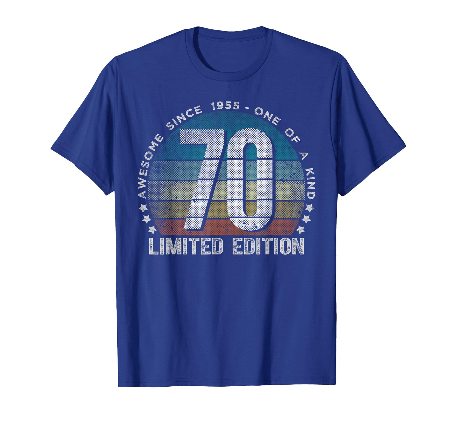 70 Year Old Gifts Vintage 1955 Limited Edition 70th Birthday T-Shirt