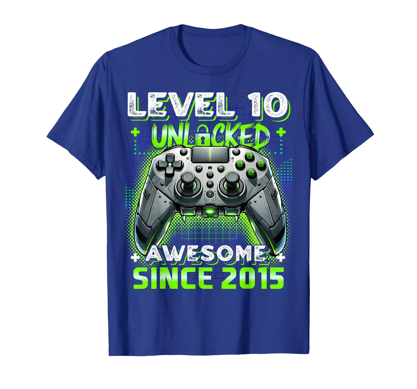 10th Birthday Boy Level 10 Gamer 10 Year Video Game Party T-Shirt