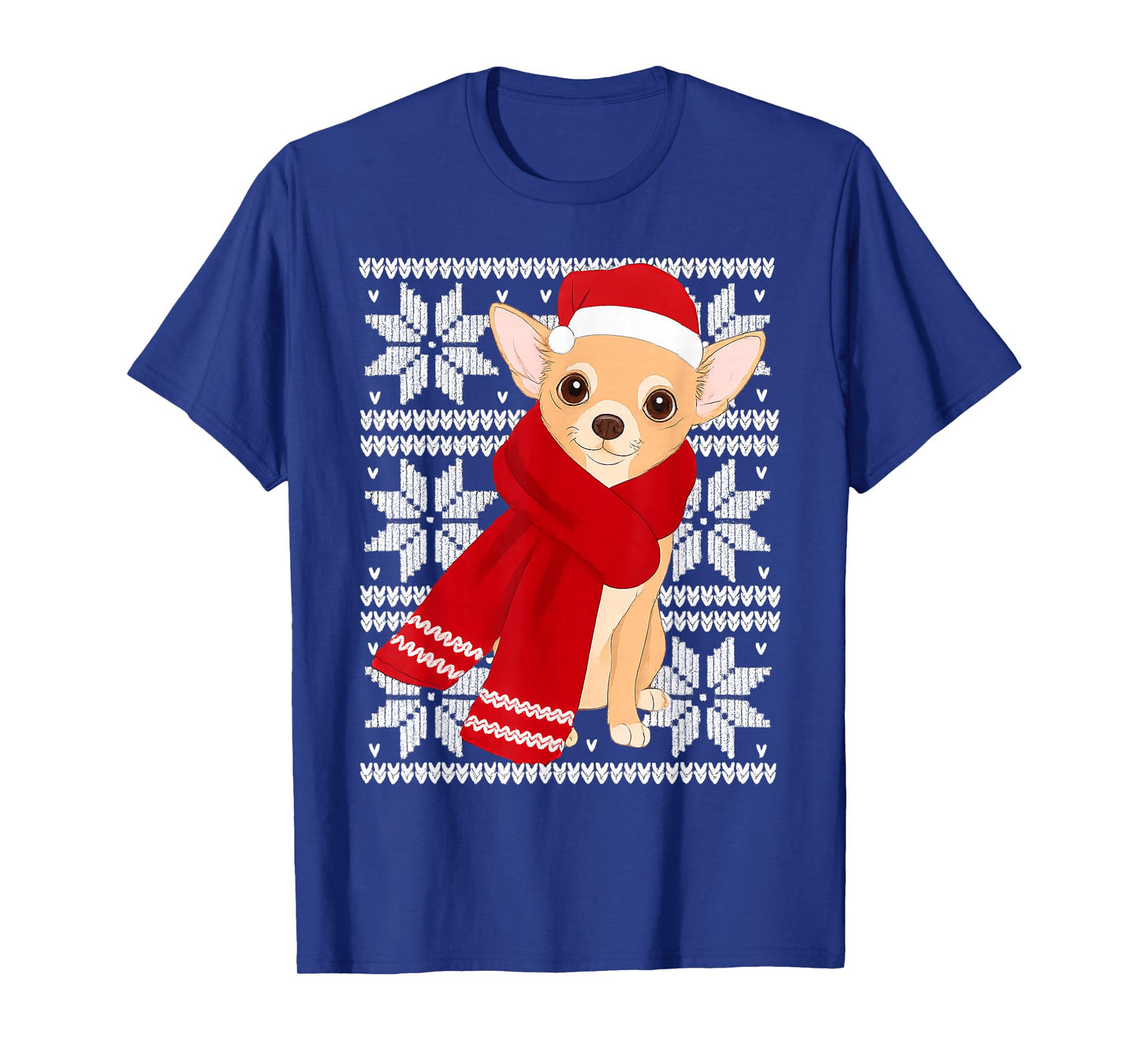 Chihuahua Ugly Christmas Holiday Dog Lover T-Shirt