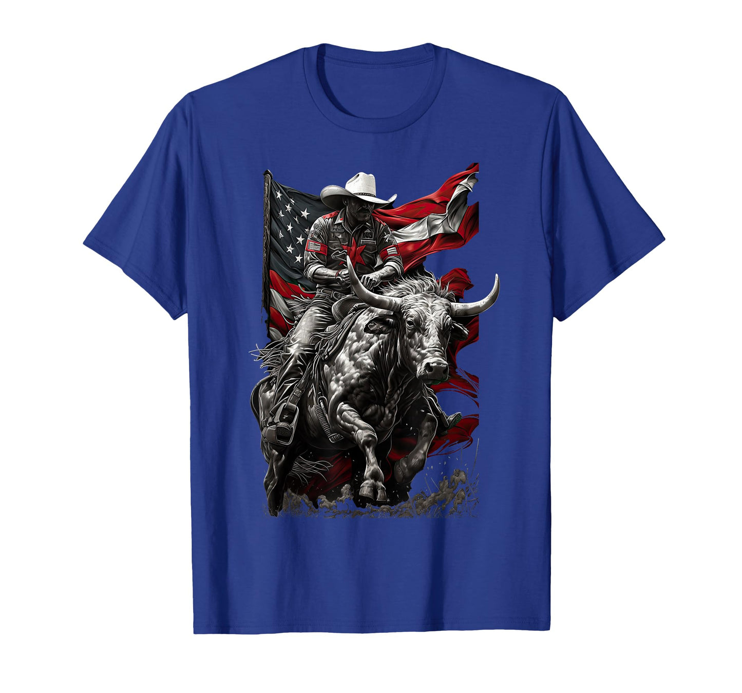 Rodeo Bucking Bull Riding Cowboy western T-Shirt