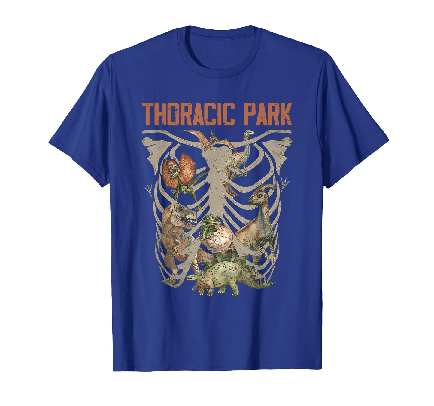Retro Thoracic Musculoskeletal Park Nurse Funny Nurses Weeks T-Shirt