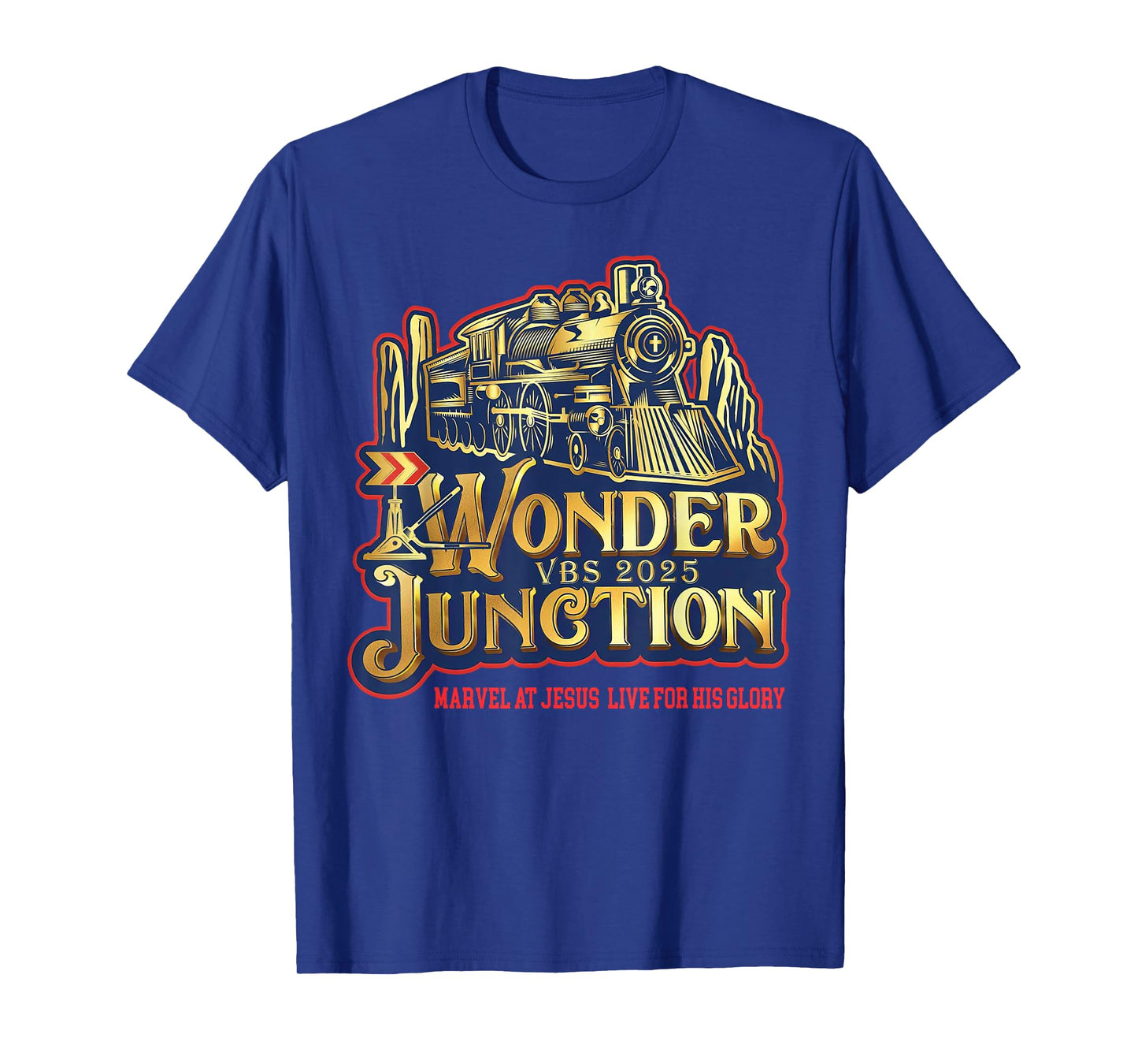 Vintage VBS 2025 Vacation Bible School VBS Team Women Men T-Shirt