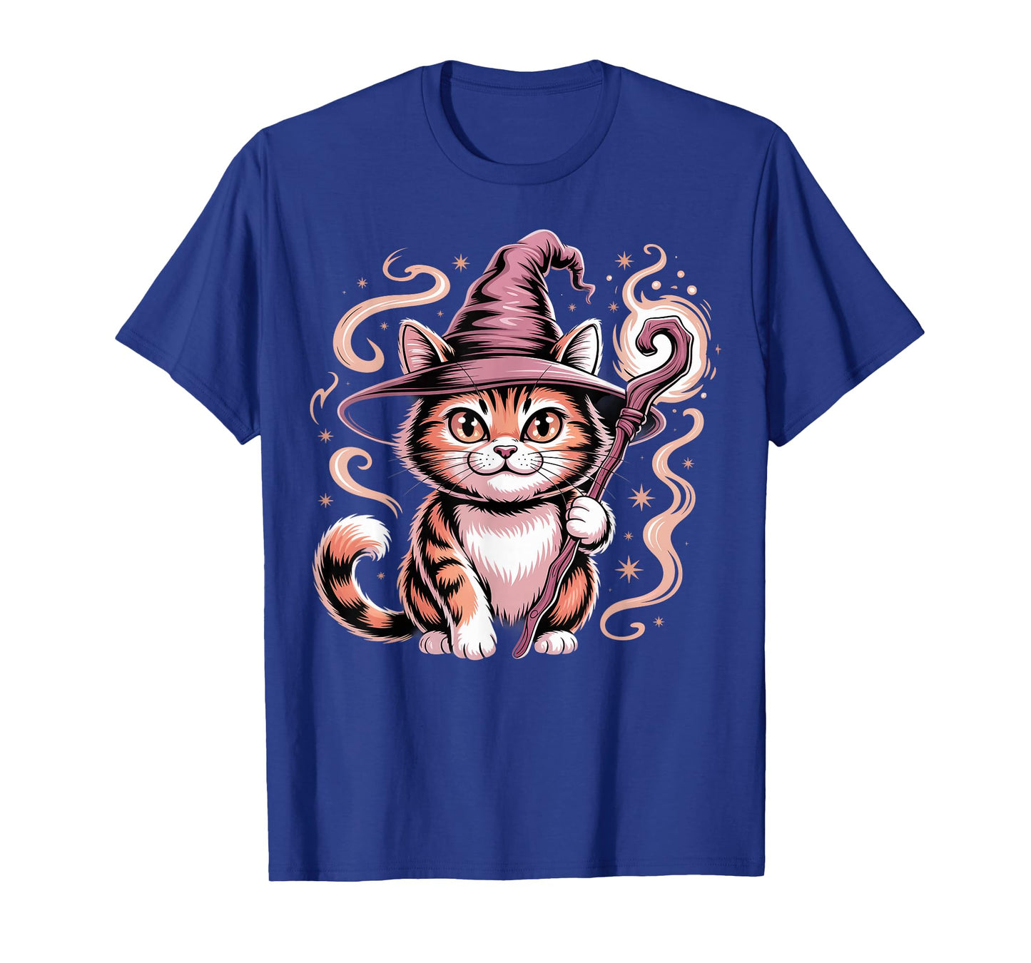 Wizard Cat Weird Funny Halloween Meme T-Shirt