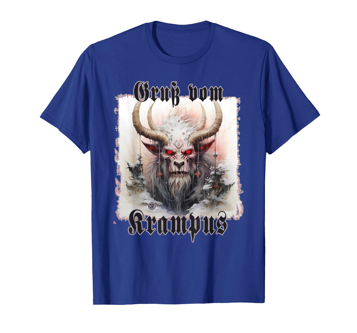Greeting from Krampus Christmas Legend Figure T-Shirt