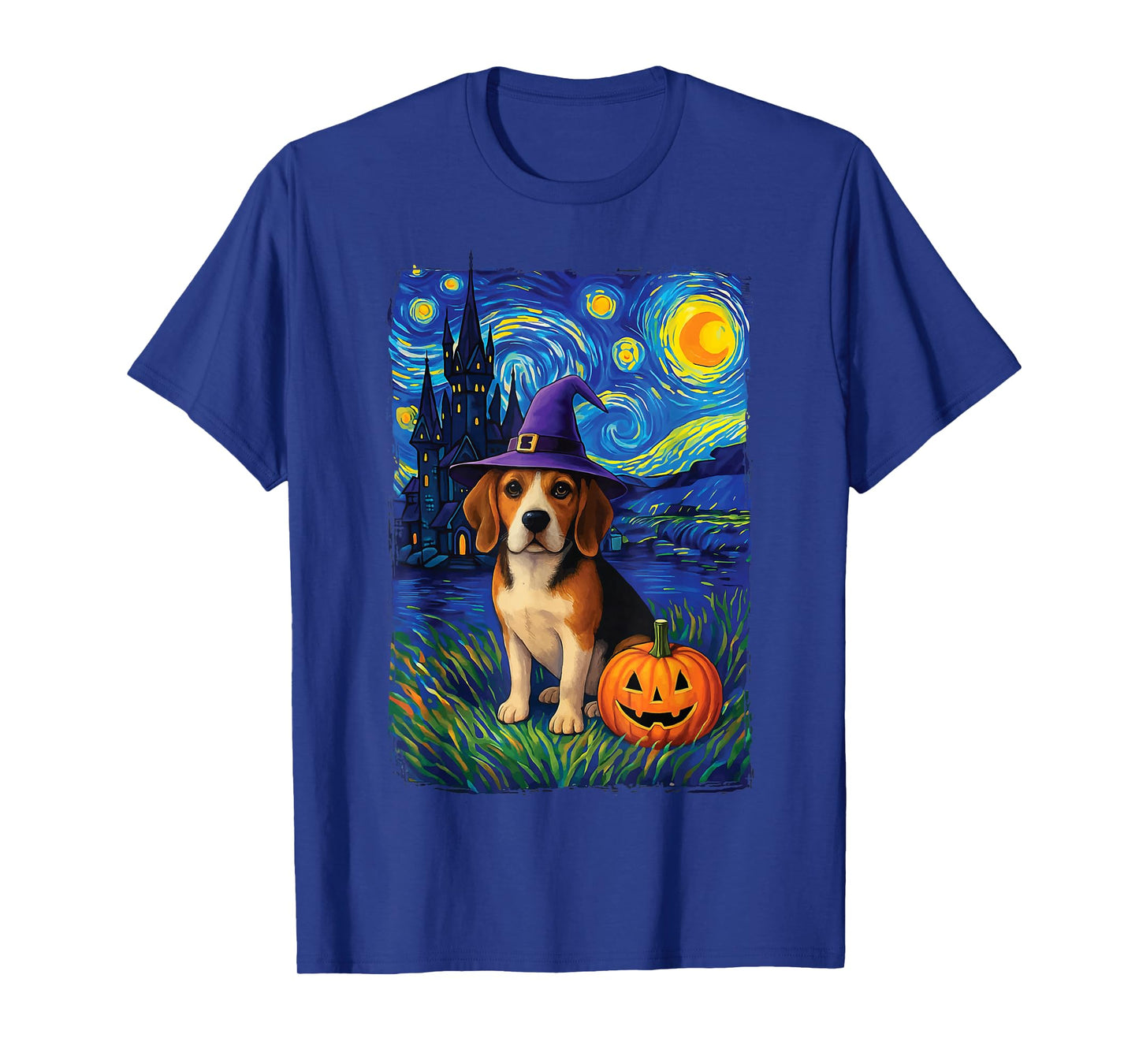 Beagle Starry Night Halloween T-Shirt