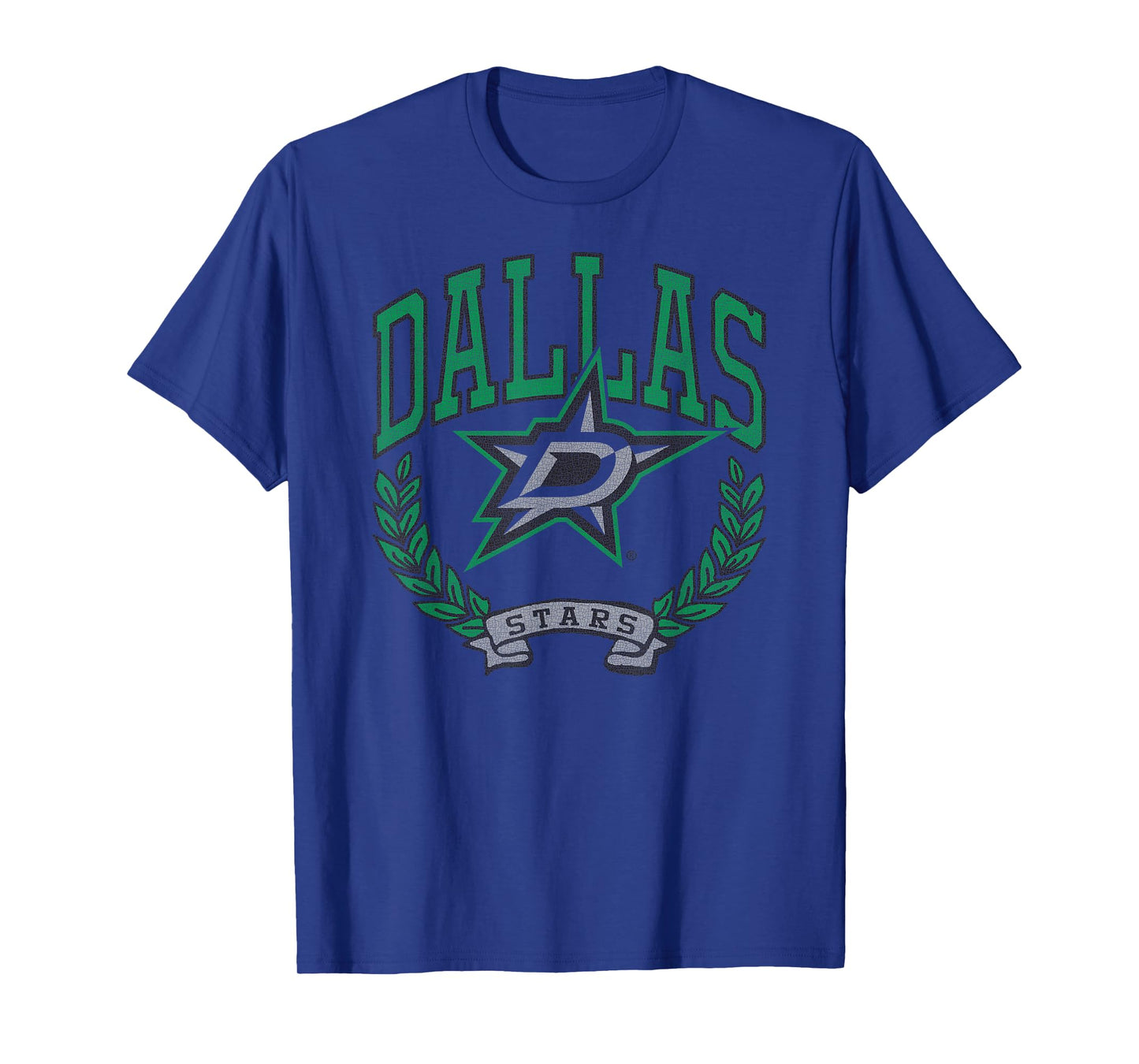 Dallas Stars Vintage Victory White Officially Licensed T-Shirt