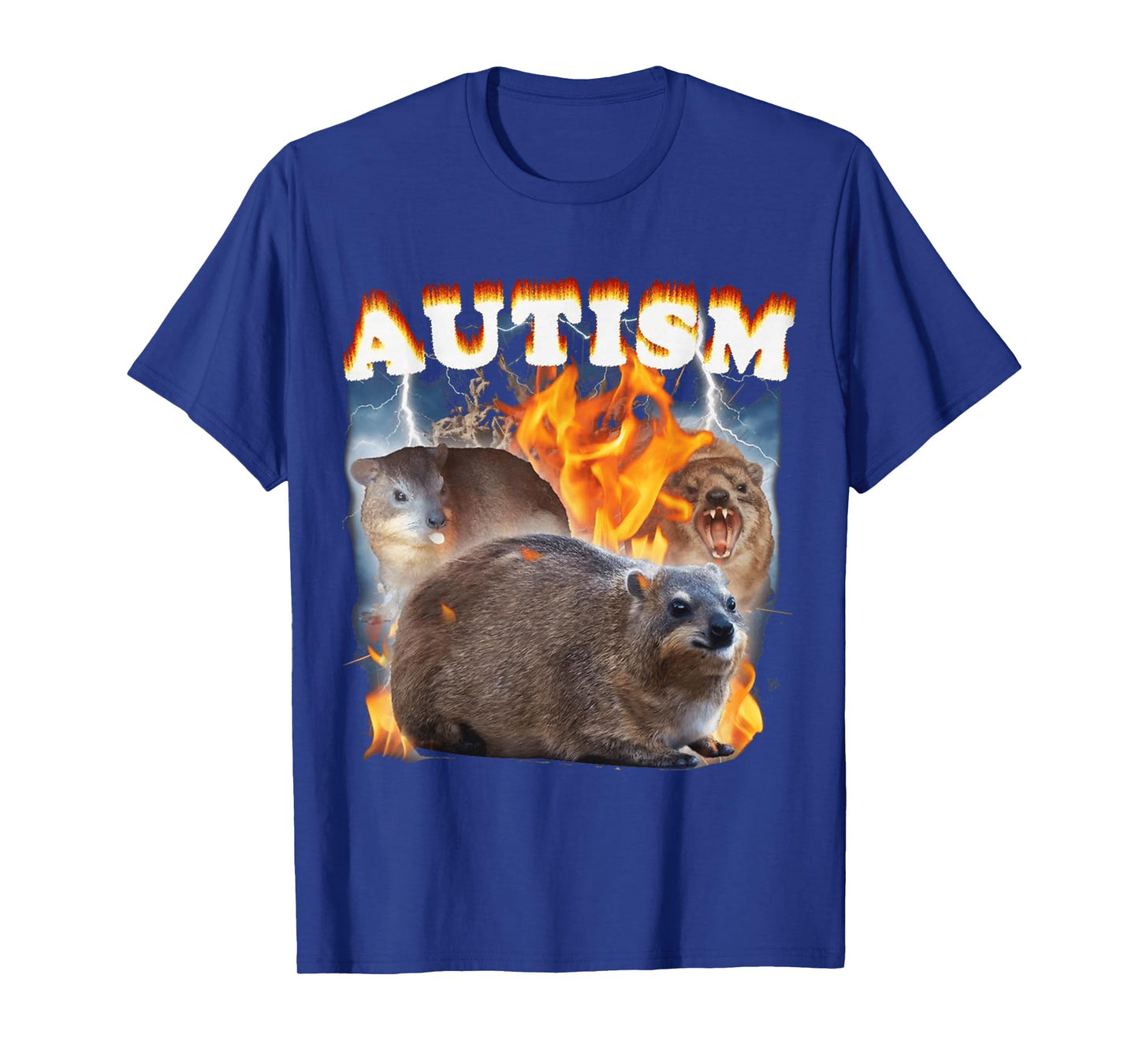 Autism Hyrax FUNNY MEME T-Shirt