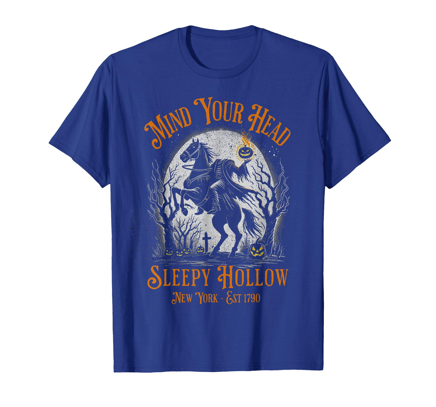 Vintage Mind Your Head Sleepy Hollow Headless Horseman T-Shirt