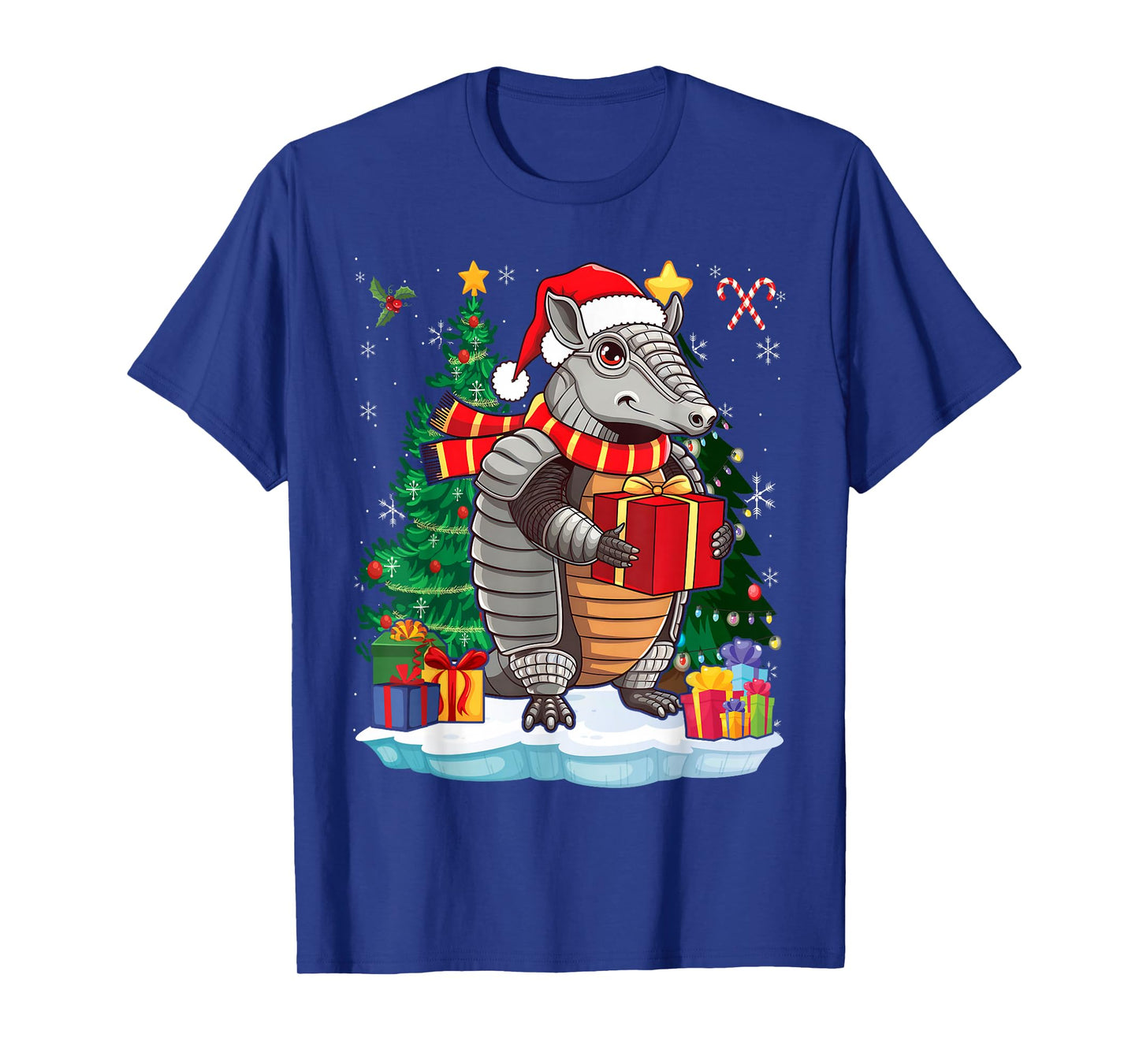 Lover Santa Hat Armadillo Christmas T-Shirt