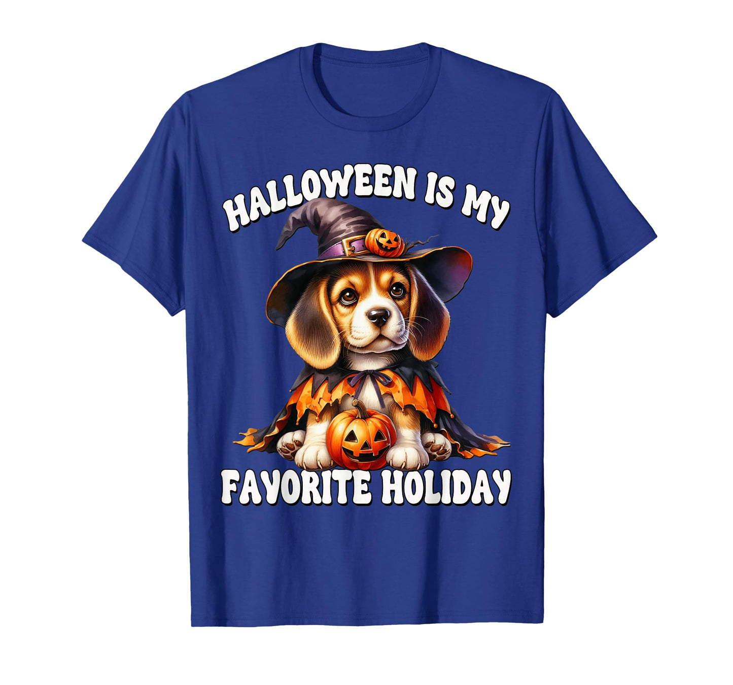 Beagle Dog Graphic for Mom Halloween is My Favorite Holiday T-Shirt