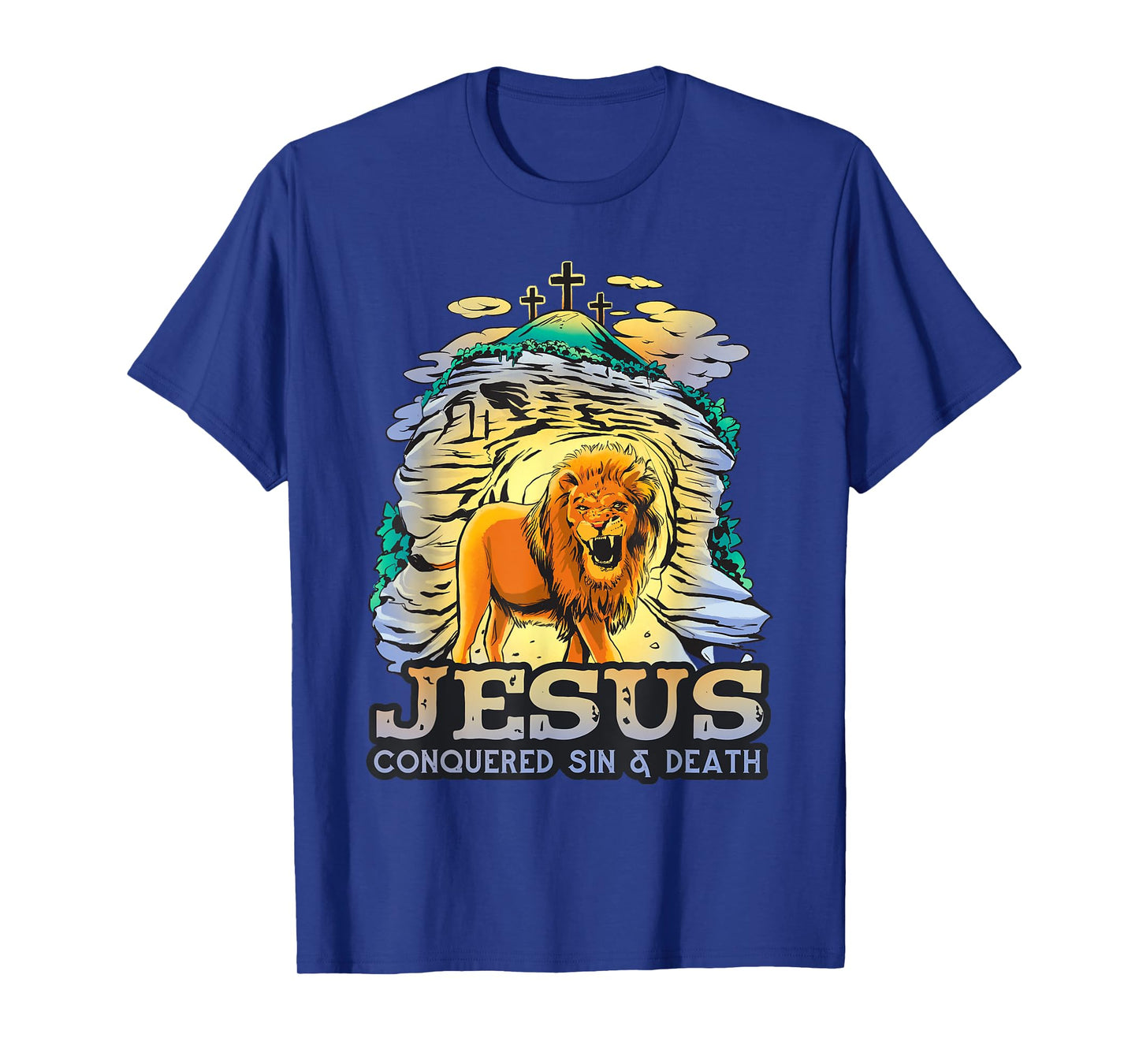 Jesus Conquered Sin and Death Powerful Symbolism of Victory T-Shirt