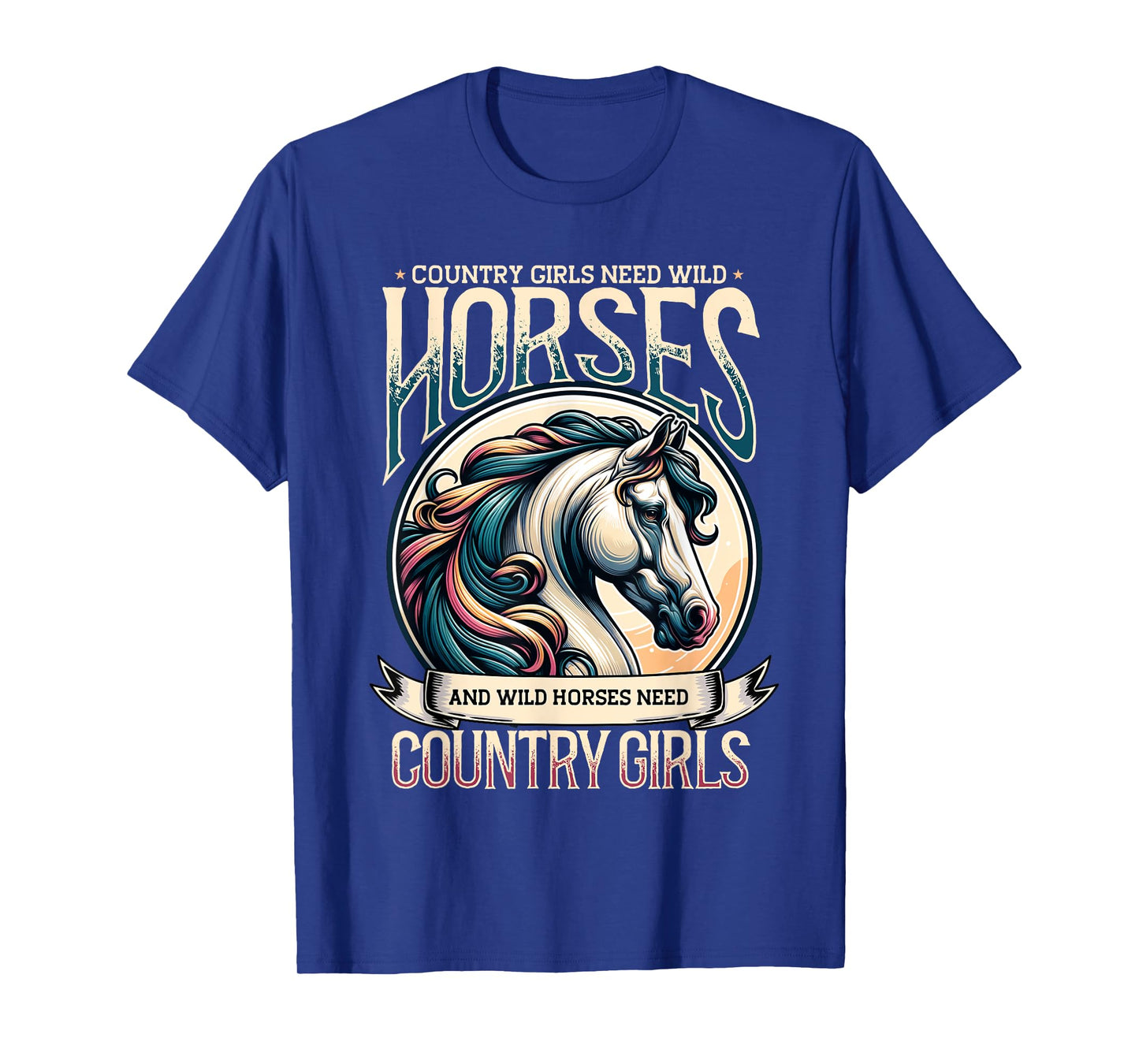 Equestrian Horseback Riding & Country Girls, Horse Lover T-Shirt