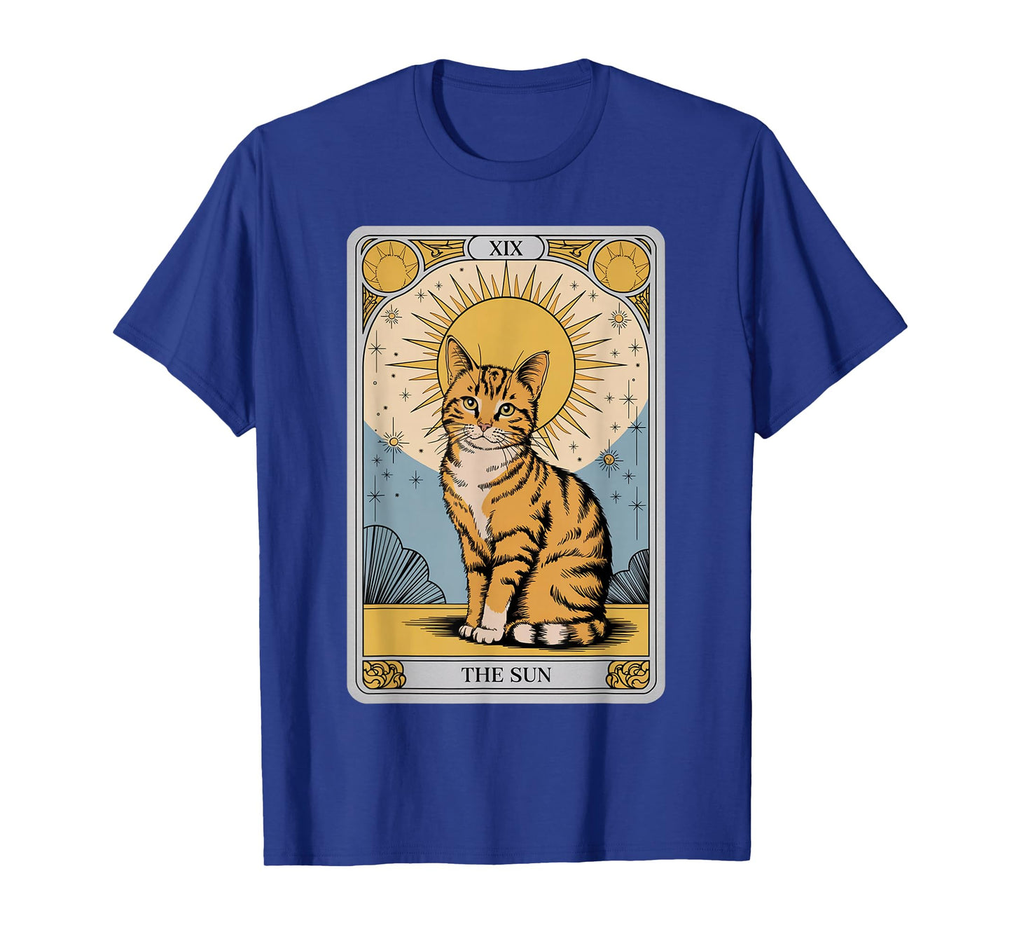 The Sun Tarot Cat β Mystical Orange Tabby with Positive Ener T-Shirt