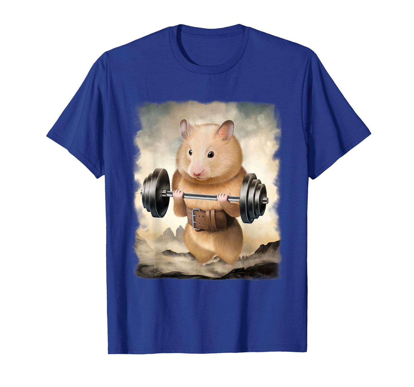 Hamster Muscle Training Weightlifting T-Shirt