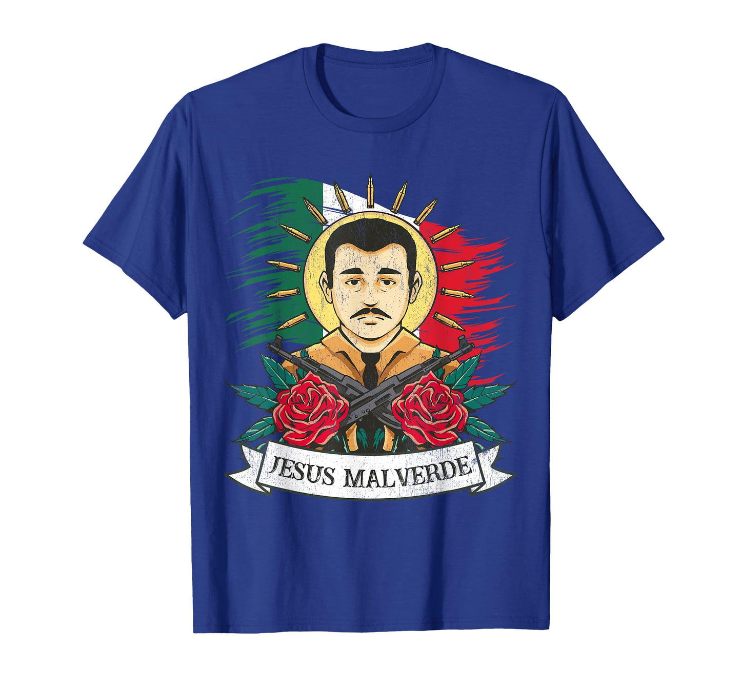 Jesus Malverde Sinaloa Mexico, Jesus Malverde T-Shirt