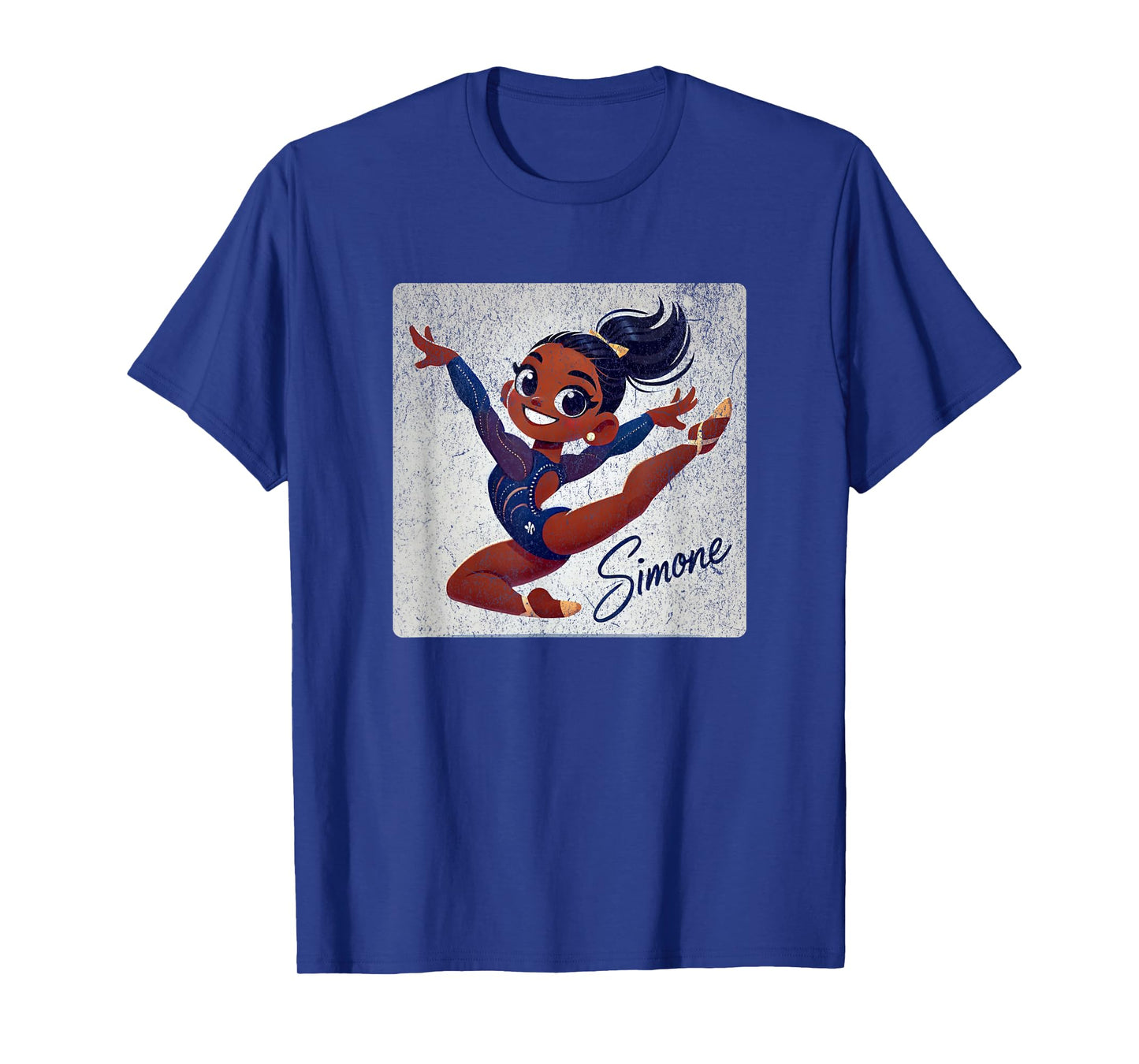 Simone T World Champion Retro Tee Boys and Girls T-Shirt